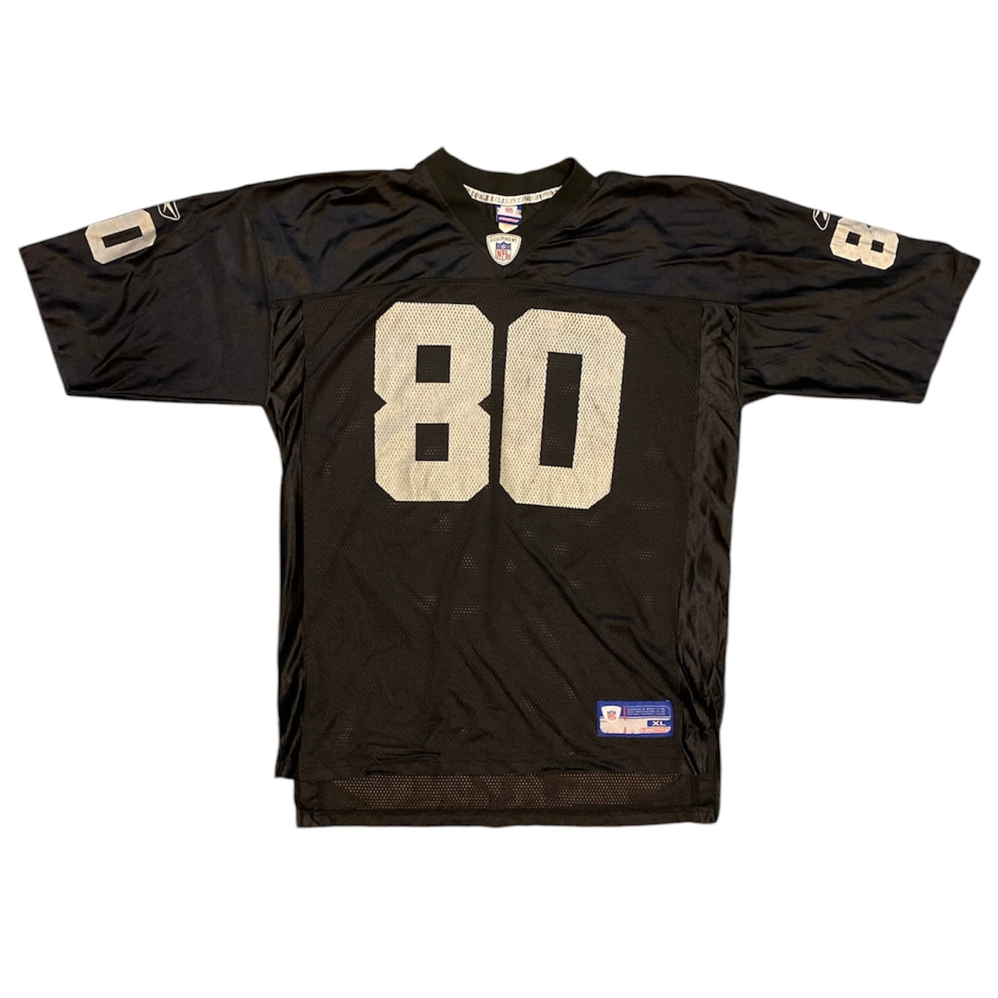 Reebok Oakland Raiders Rice #80 NFL Jersey