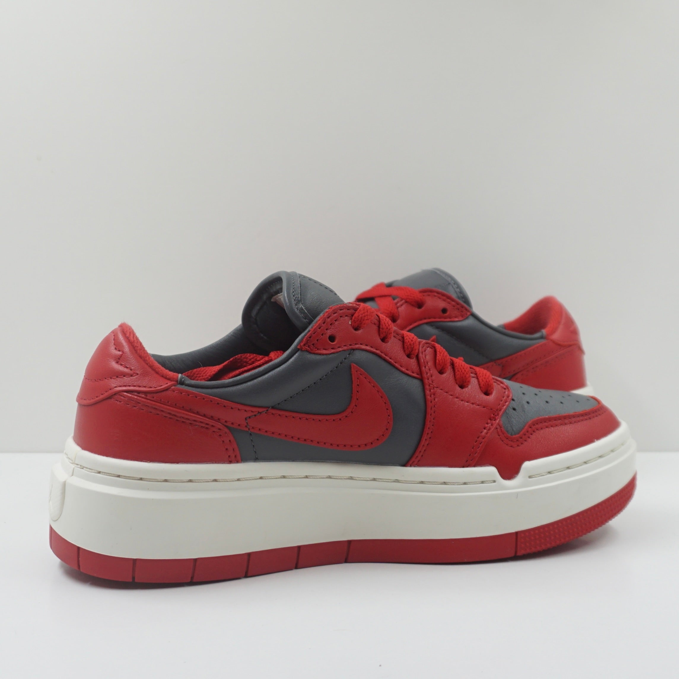 Jordan 1 Elevate Low Dark Grey Varsity Red (W)