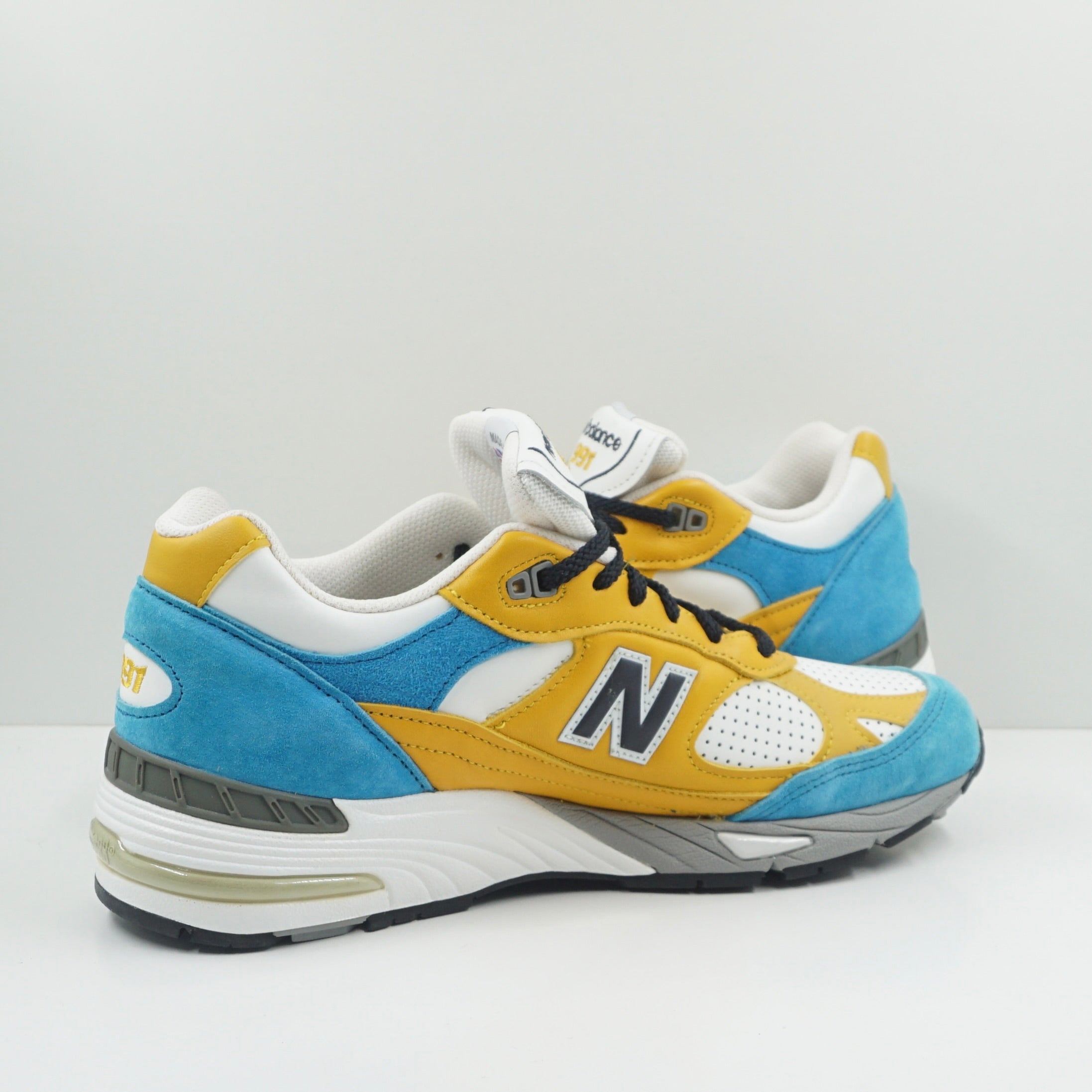 New Balance 991 MiUK Sneakersnstuff Blue Yellow