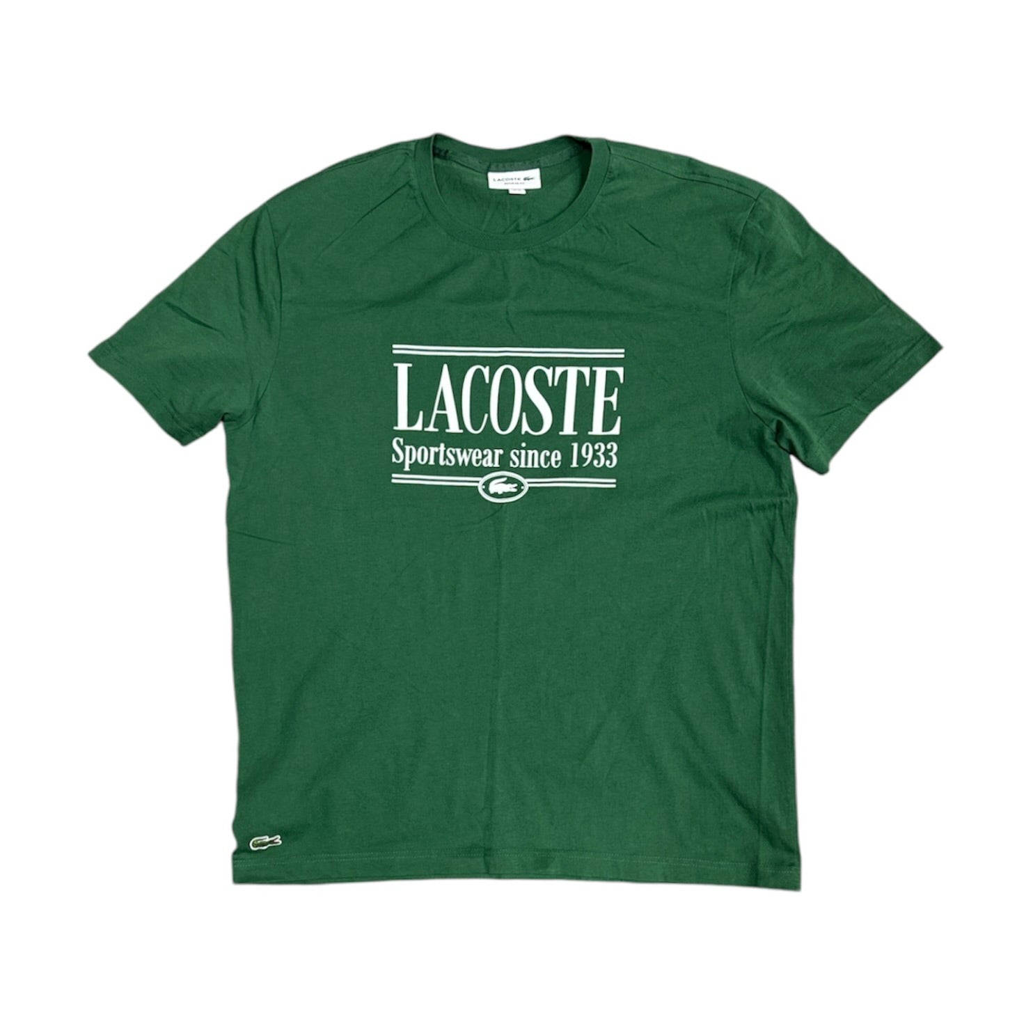 Lacoste Since 1933 Green Tshirt