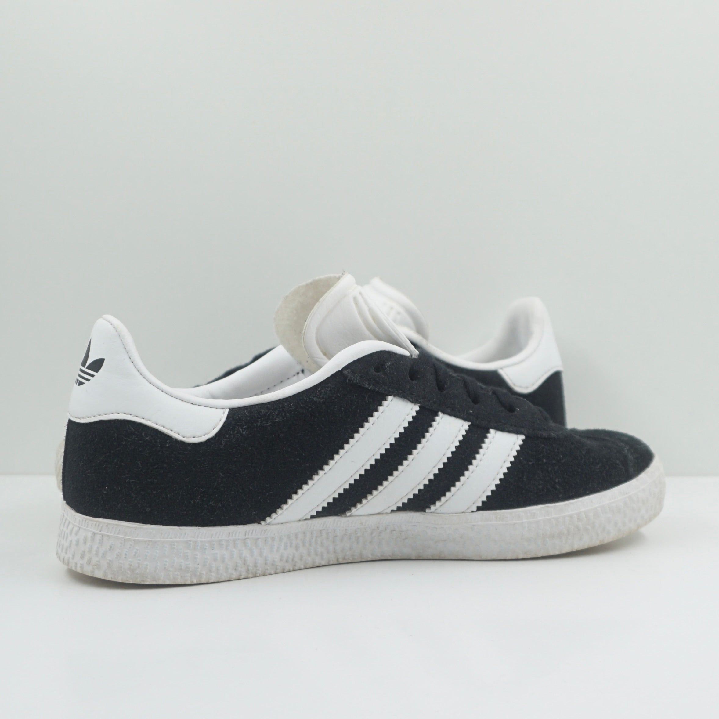Adidas Gazelle Core Black Cloud White Gold Metallic (PS)