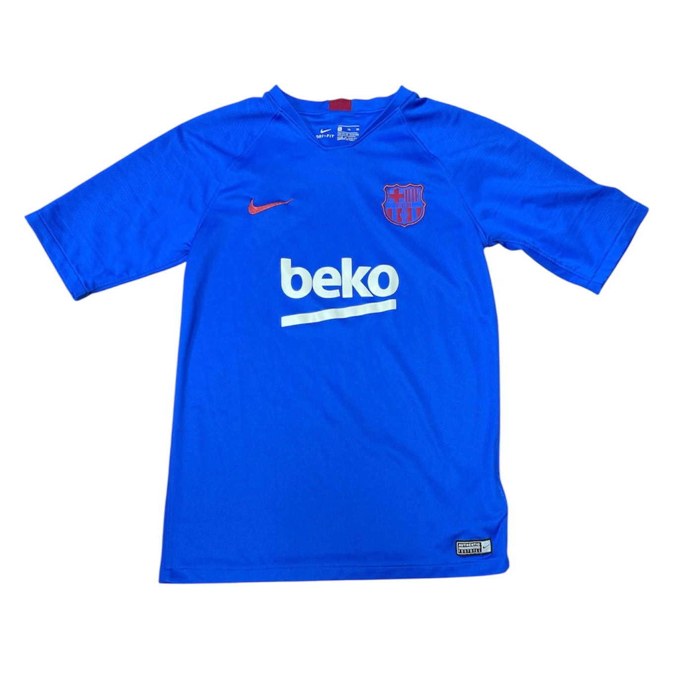 Nike FC Barcelona Breathe Strike Training Football Jersey (Youth)