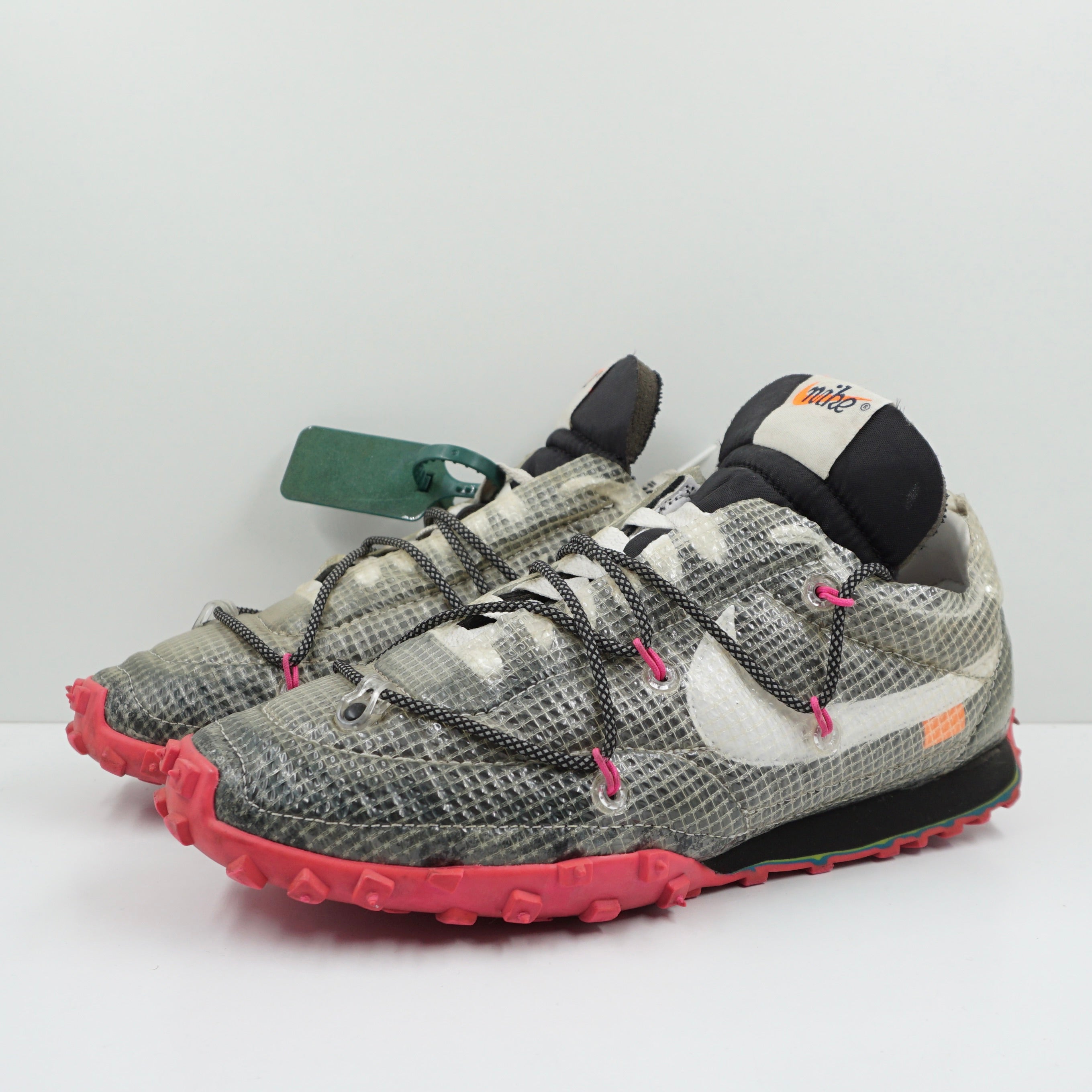 Nike Waffle Racer Off-White Black (W)