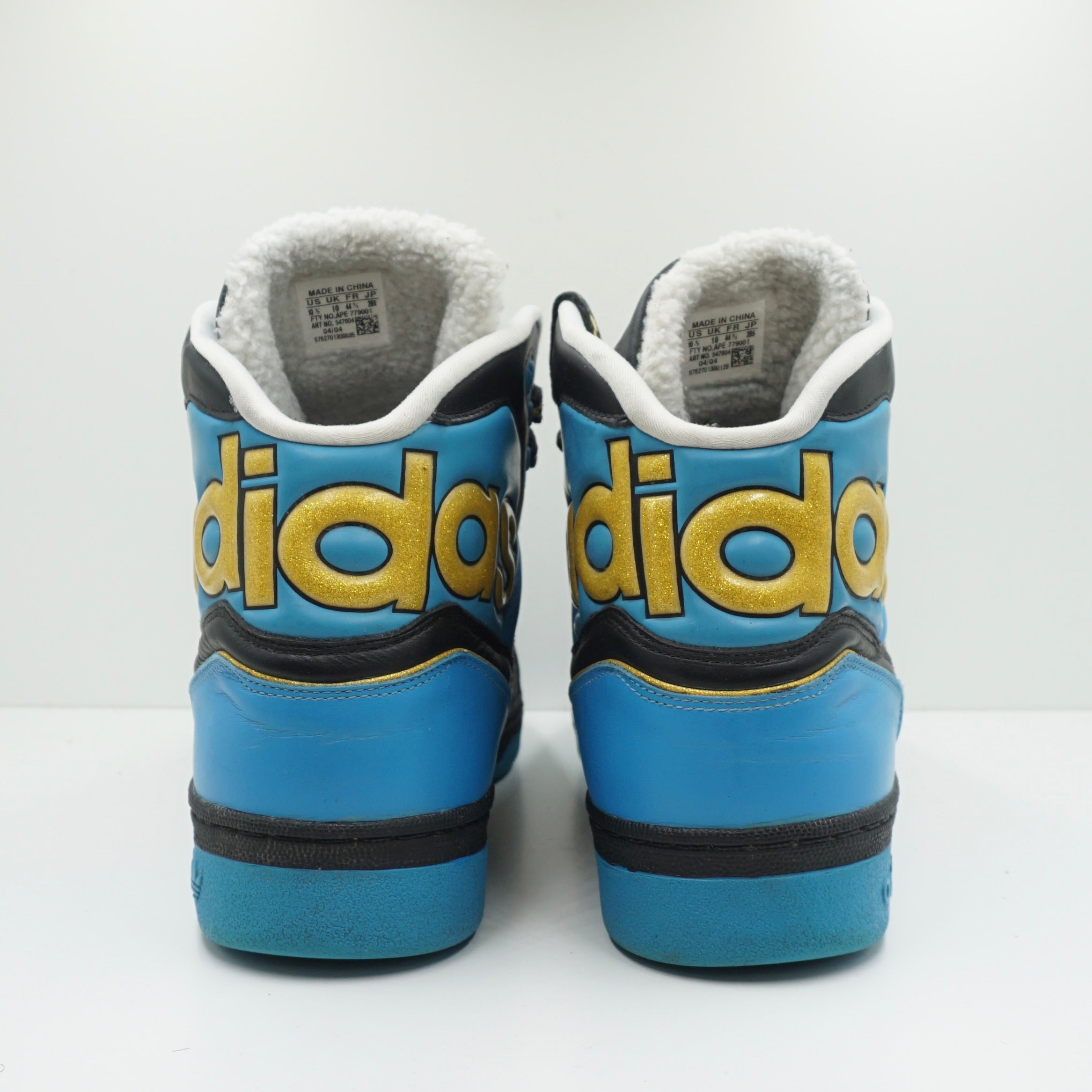 Adidas Missy Elliot x Ecstasy High Olympian Blue Gold