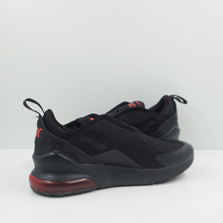 Nike Air Max 270 Multi-Swoosh Black Habanero Red (GS)