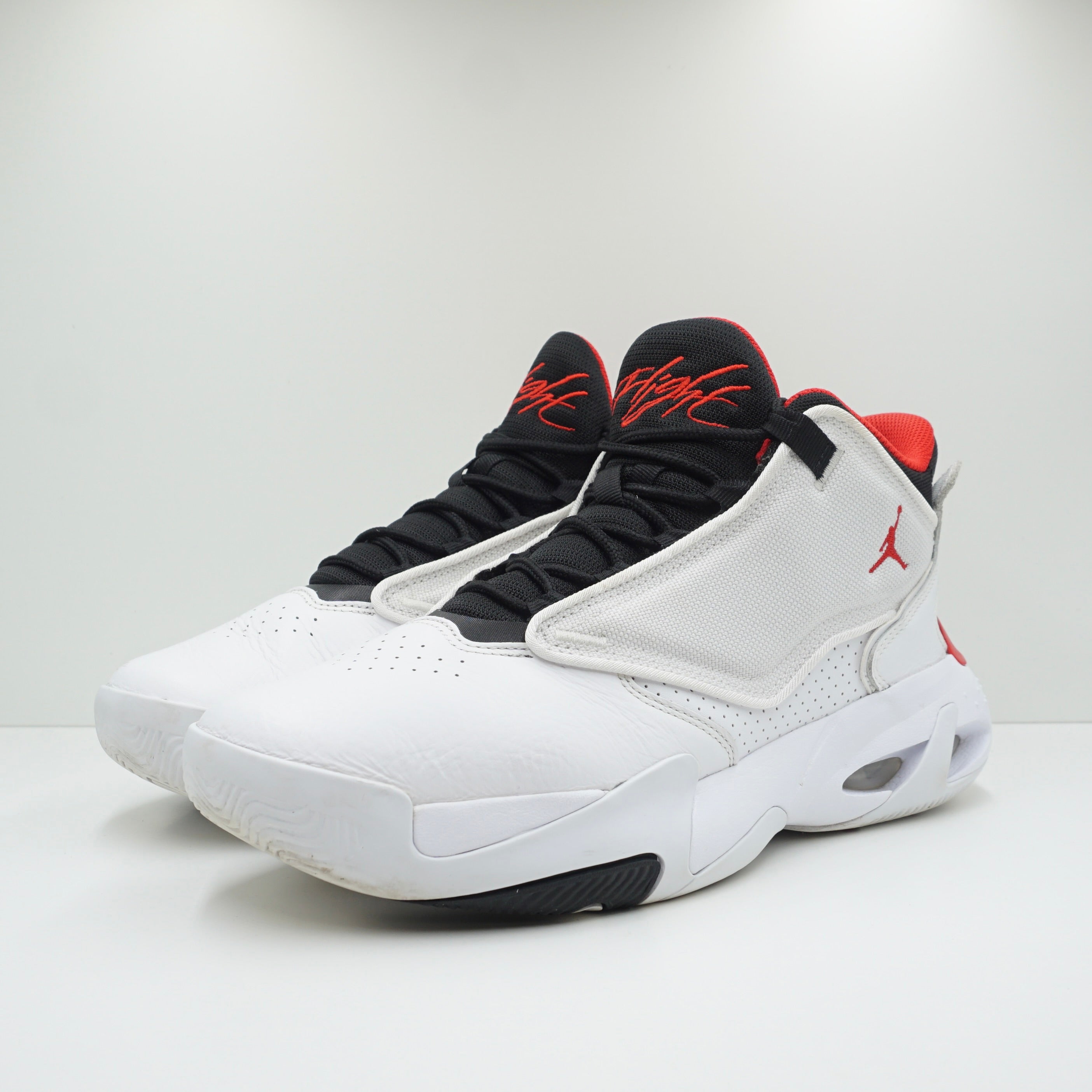 Jordan Max Aura 4 White University Red