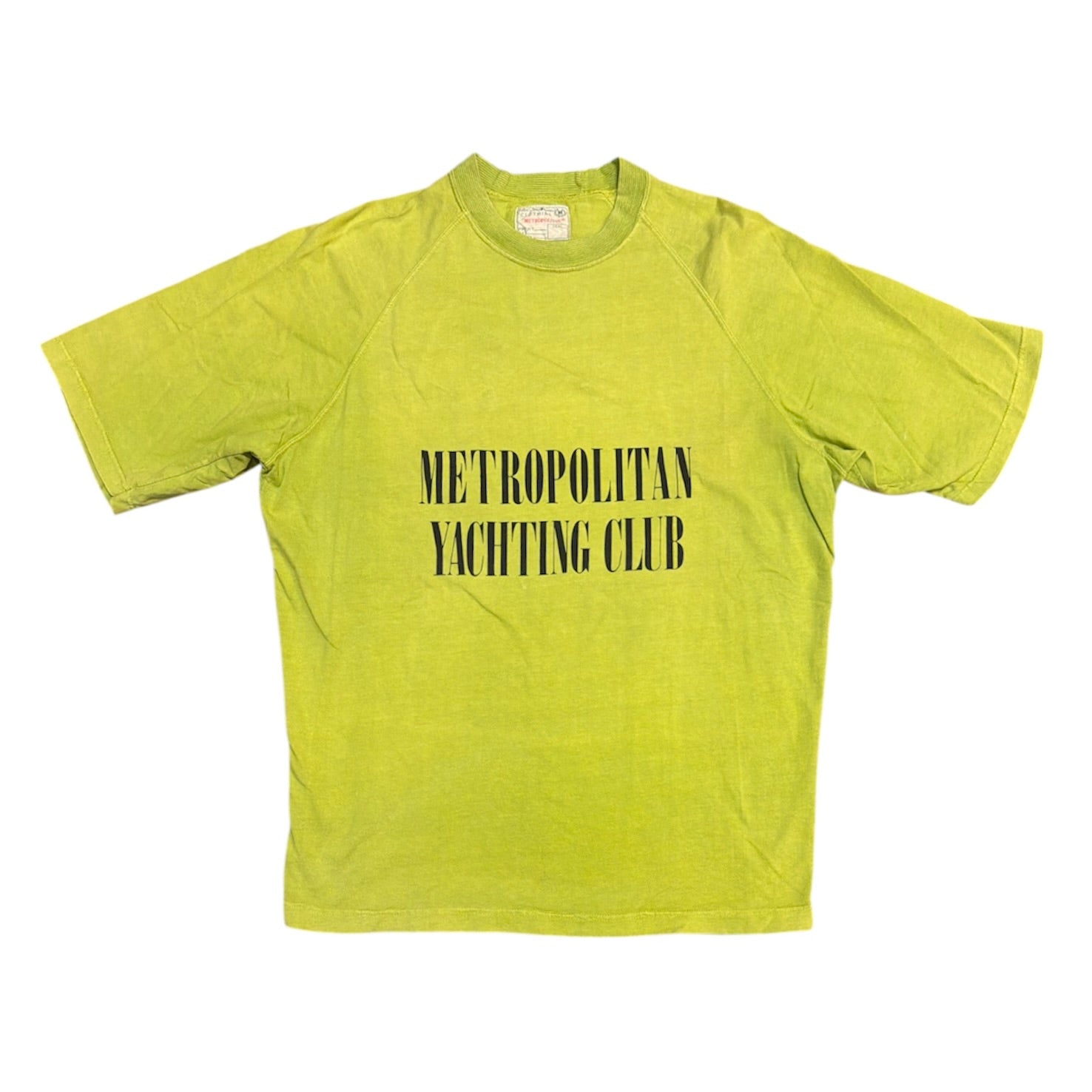 Vintage Metropolitian Project Yachting Club Green Tshirt