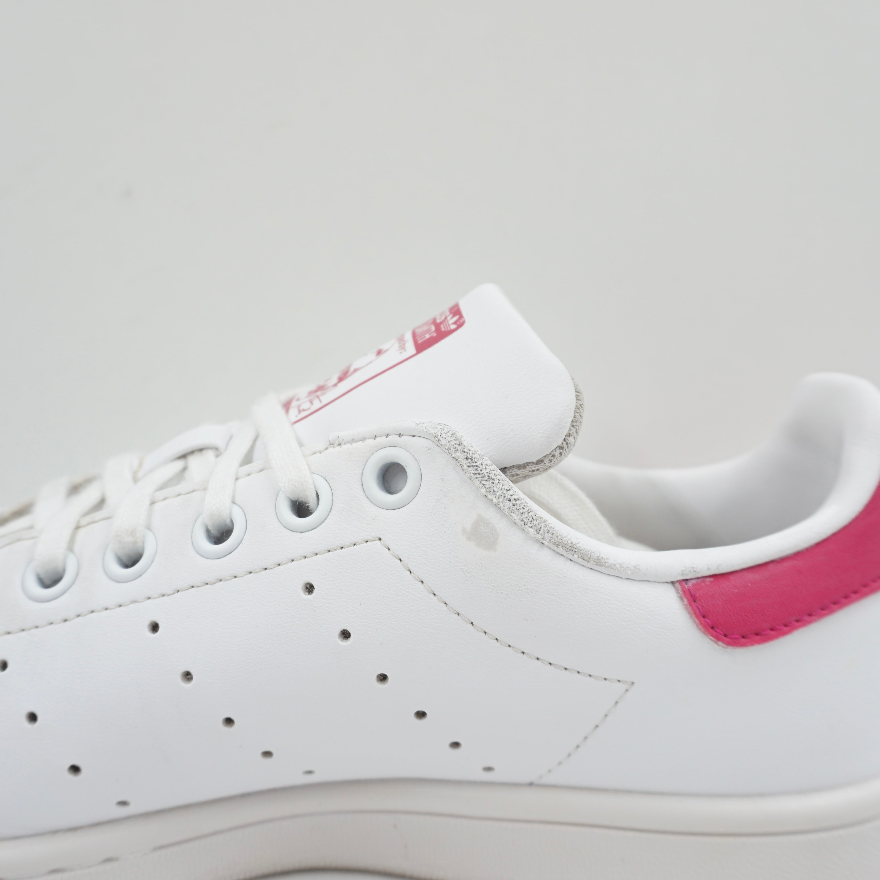 Adidas Stan Smith Vegan White Bold Pink (GS)