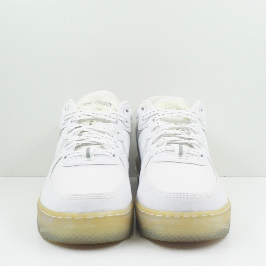 Nike Air Force 1 React White Light Bone