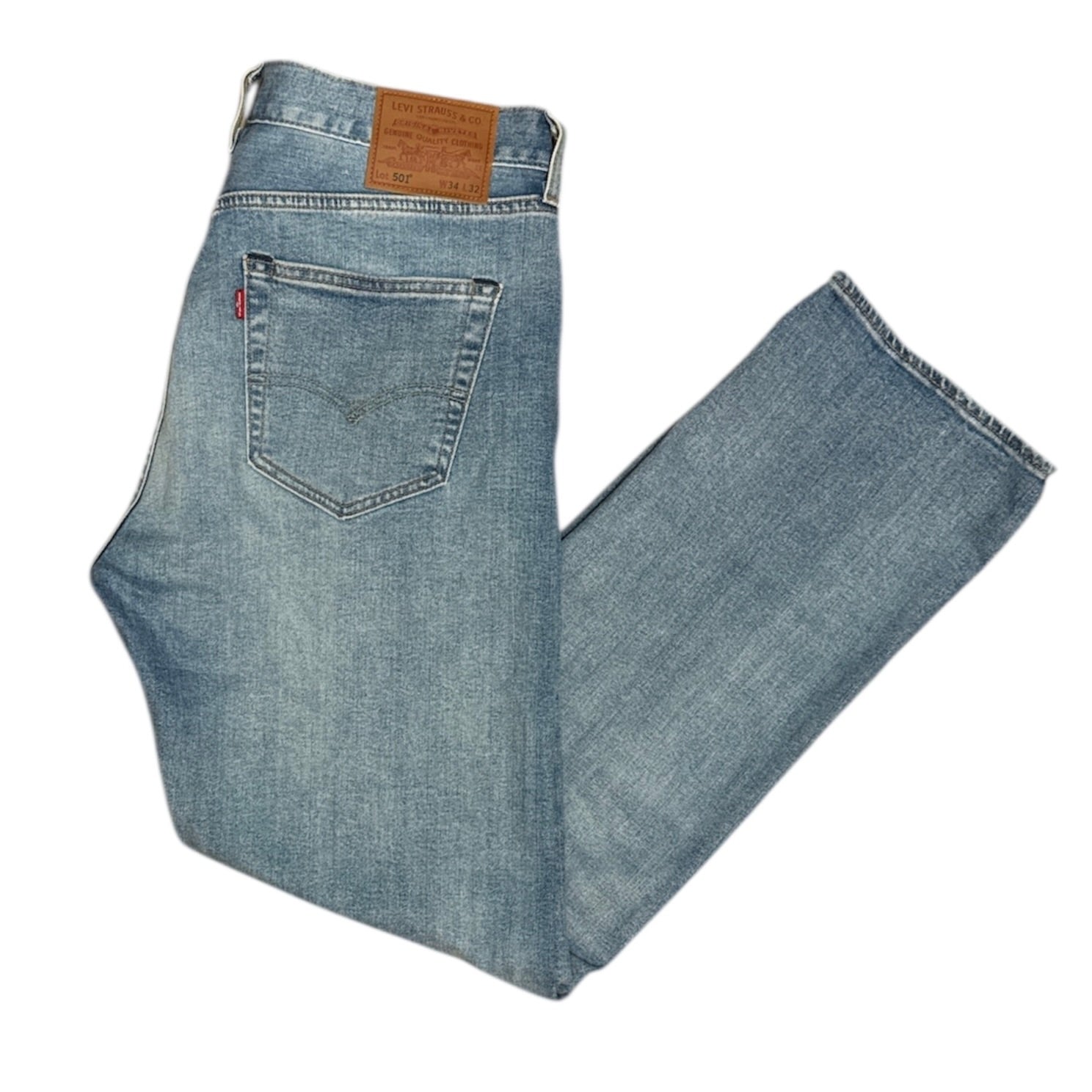 Levis 501 Premium Light Blue Jeans (W34/L32)