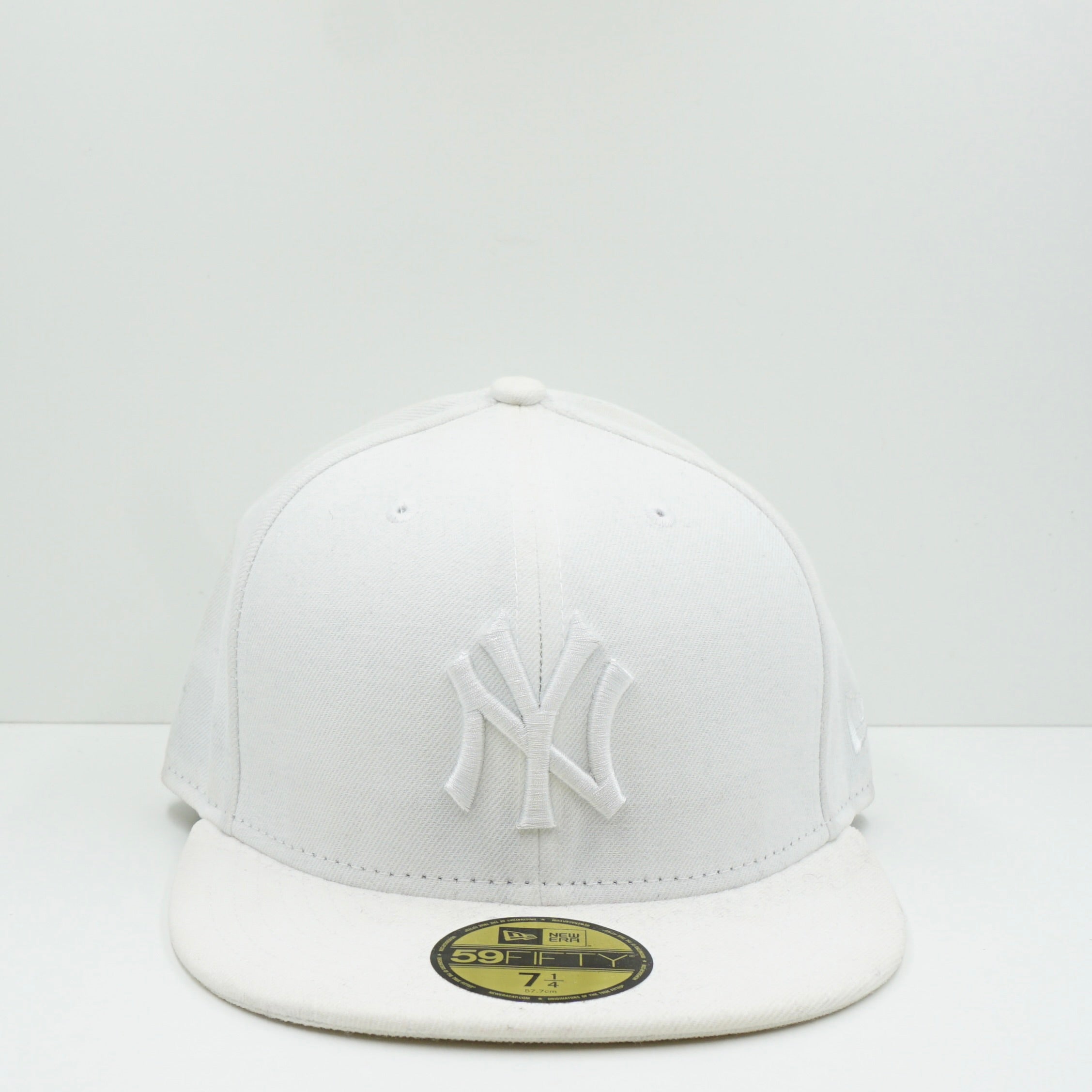 New Era New York Yankees White Fitted Cap