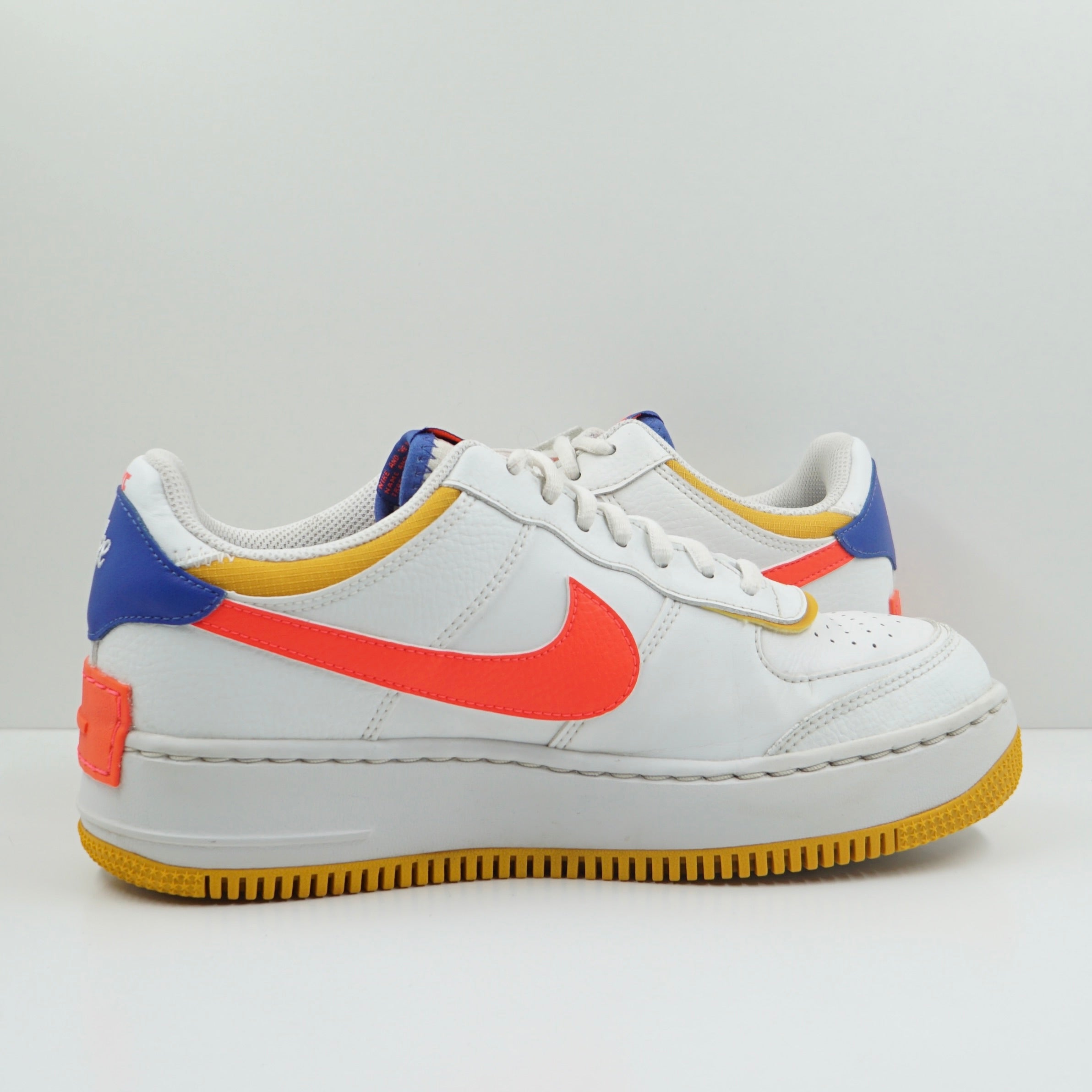 Nike Air Force 1 Low Shadow White Flash Crimson Astronomy Blue (W)