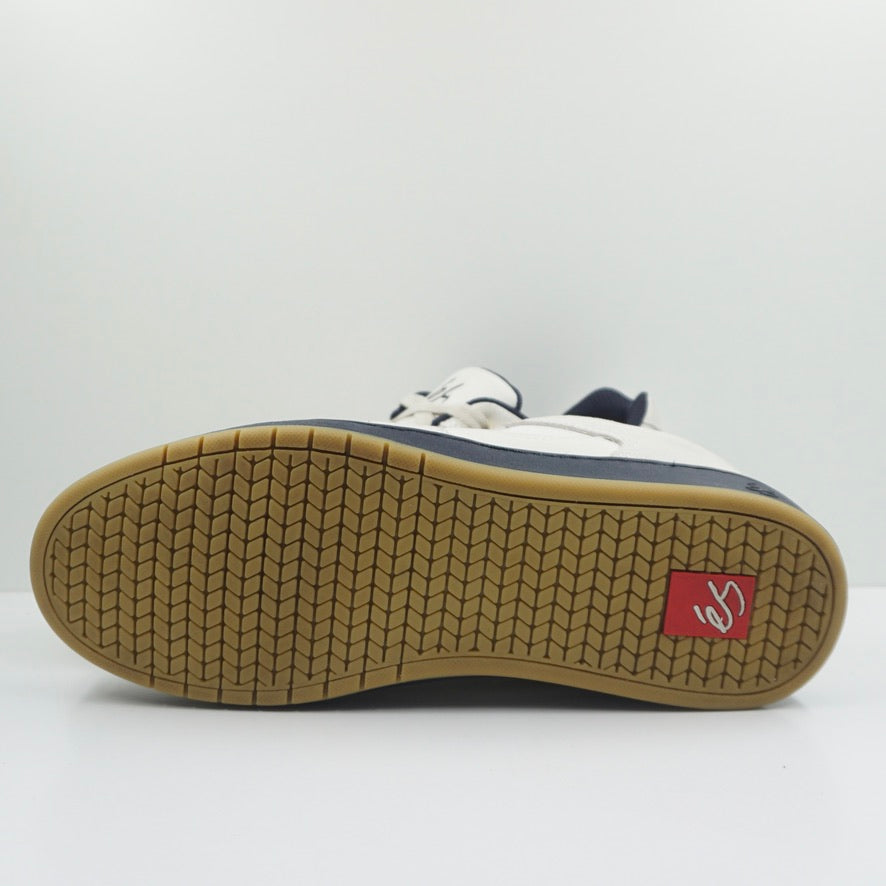 Es Skateboarding Accel Slim White Navy
