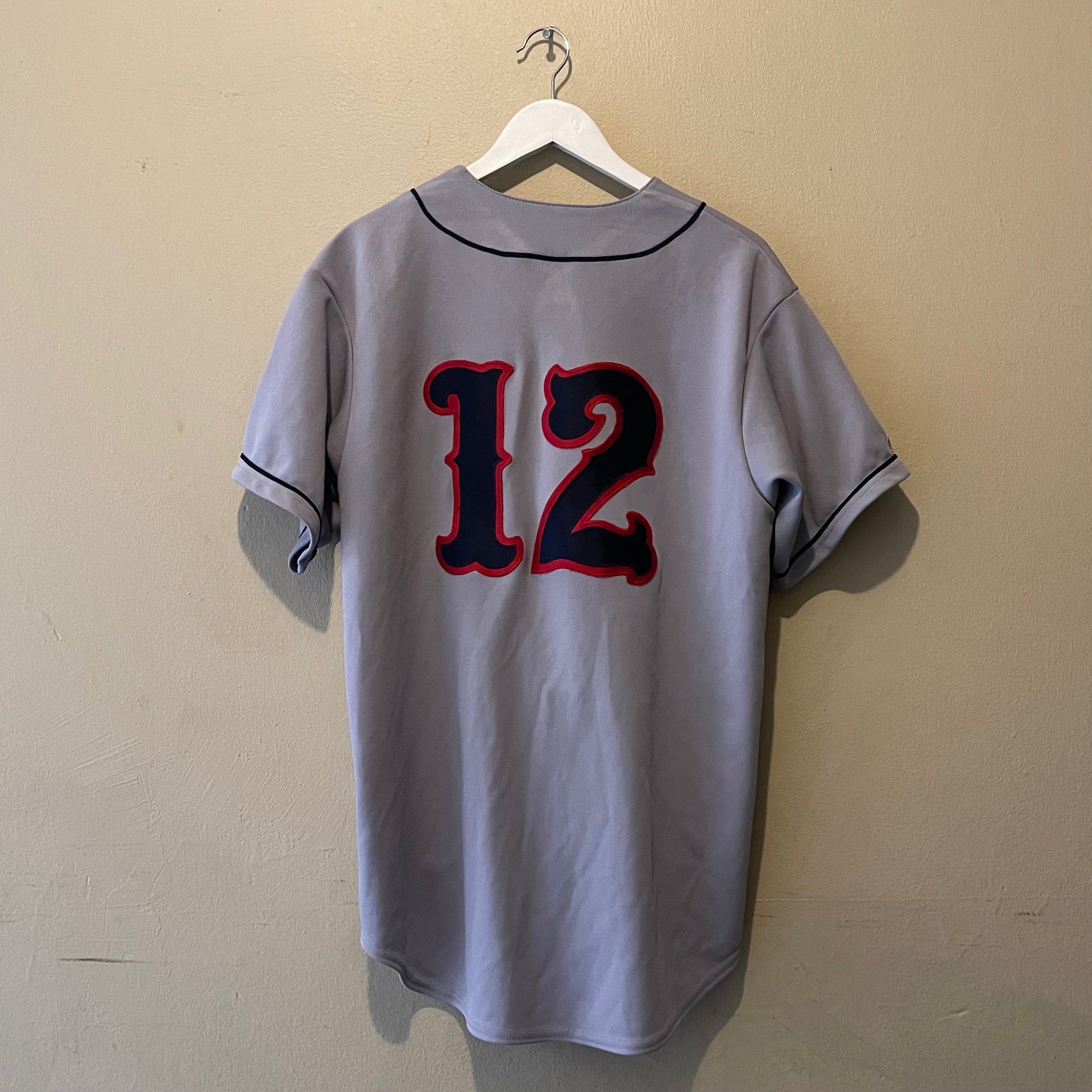 Majestic Rebels #12 Baseball Jersey