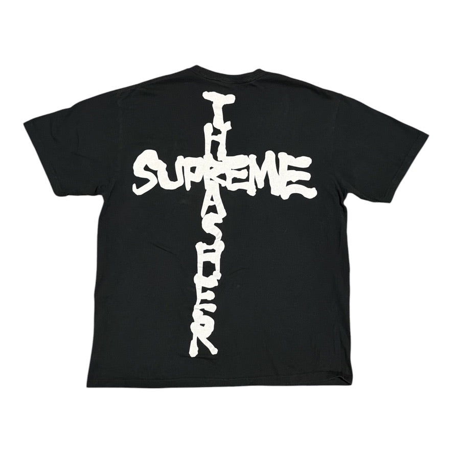 Supreme FW24 Thrasher Cross Black Tshirt