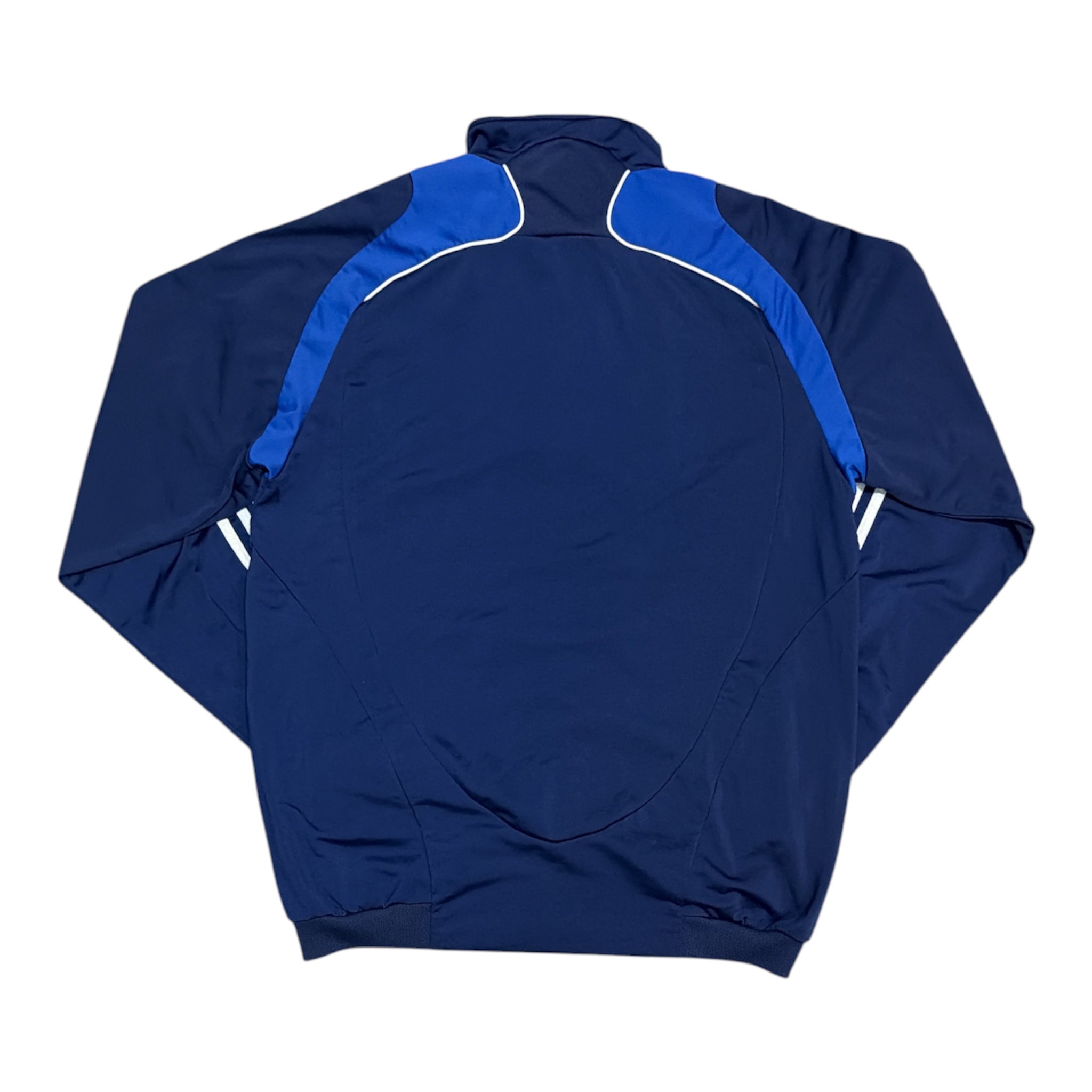 Vintage Adidas Ajax Blue Football Training Track Top