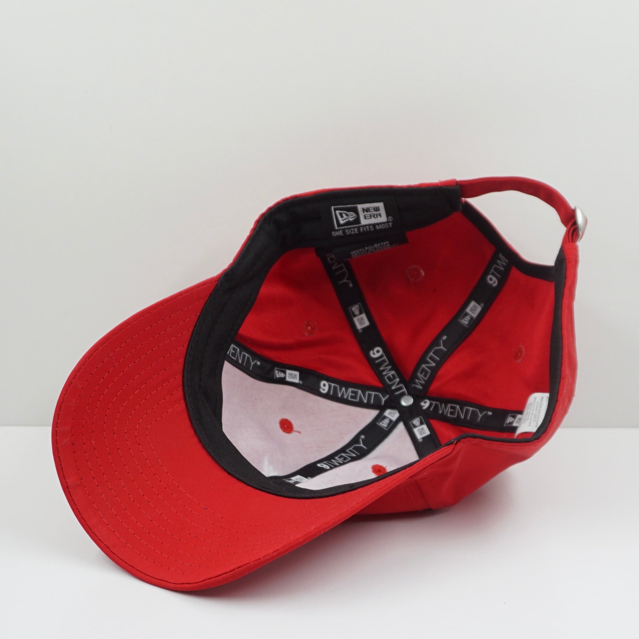 New Era Pine Tree Red Adjustable Cap