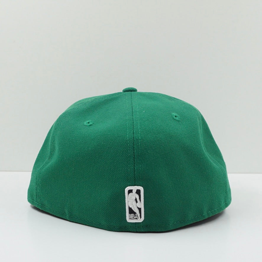 New Era Boston Celtics Clover Logo Fitted Cap