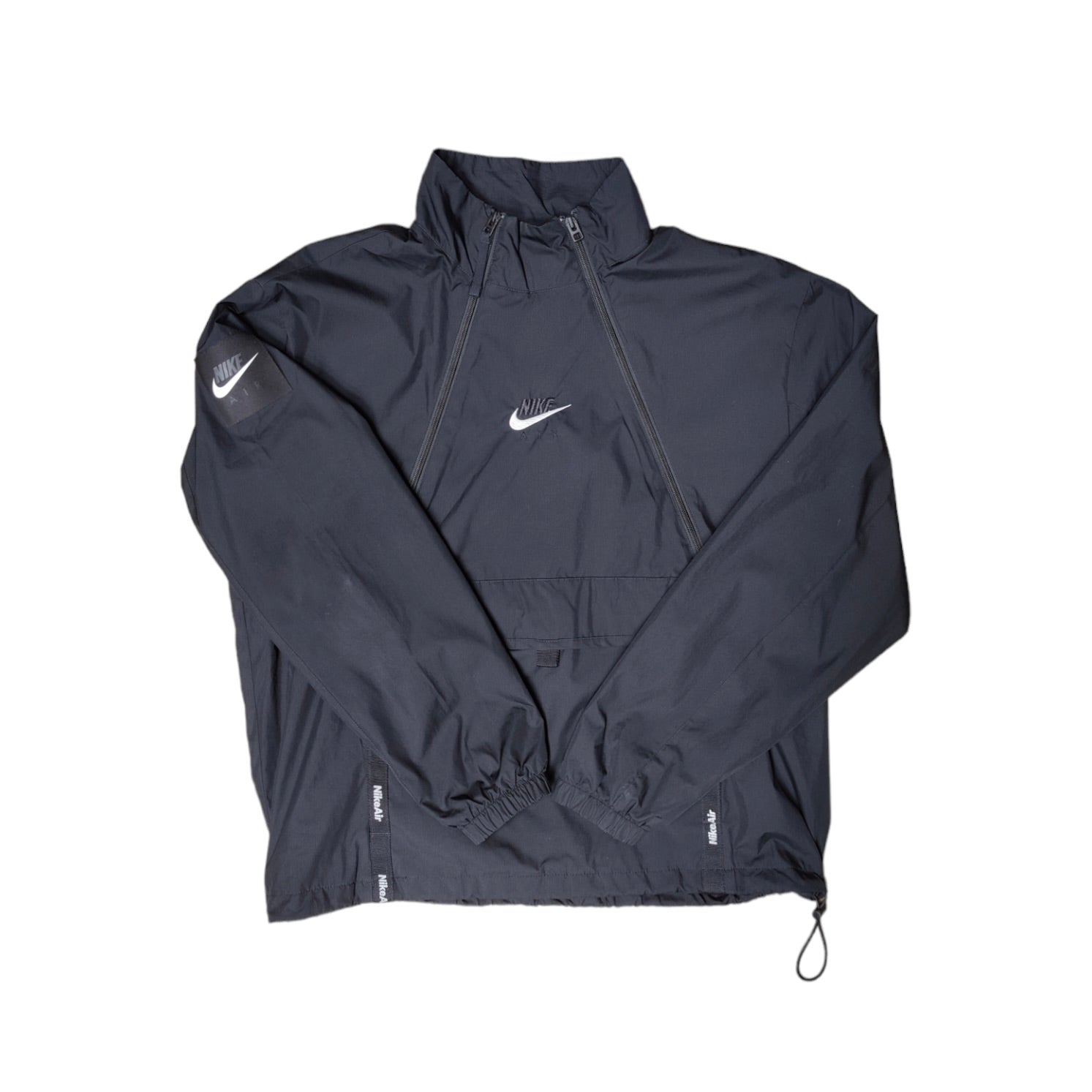 Nike Windbreaker Half Zip Black Jacket