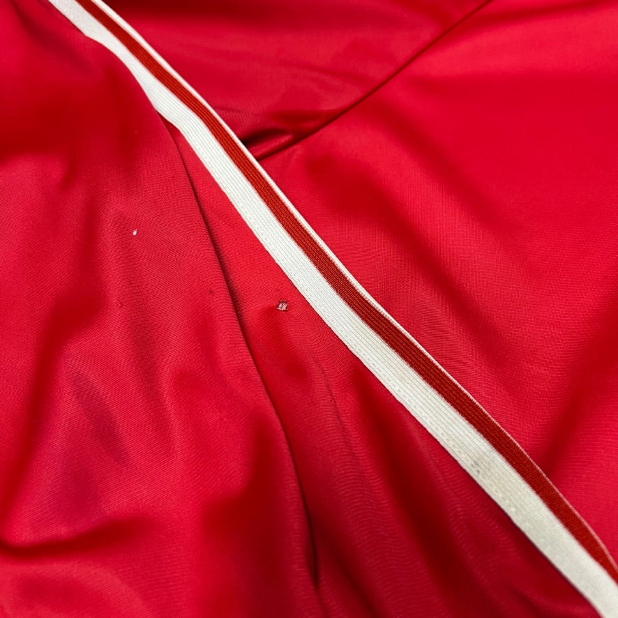 Vintage Adidas Red White Made In France Track Jacket