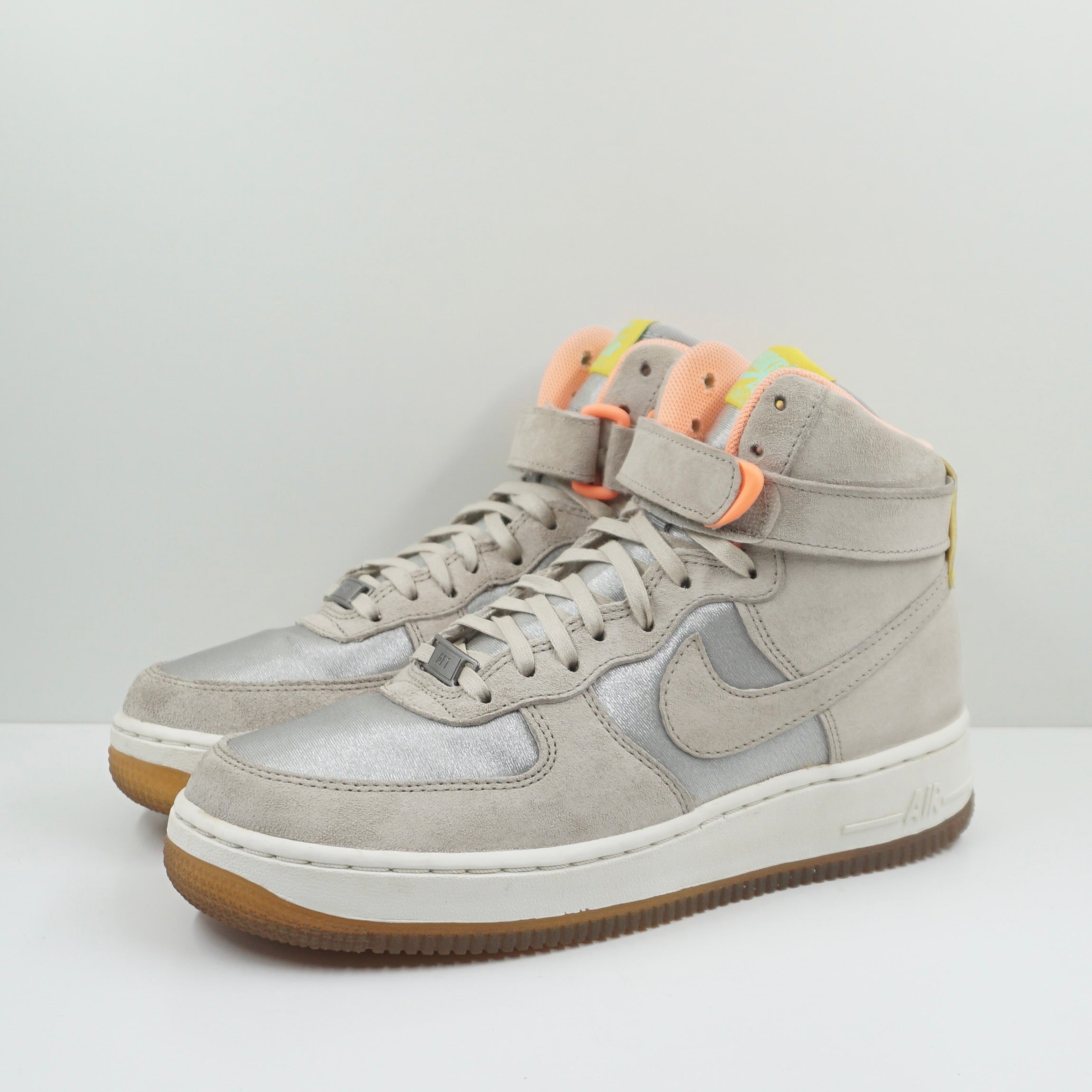 Nike Air Force 1 High Premium Metallic Silver (W)