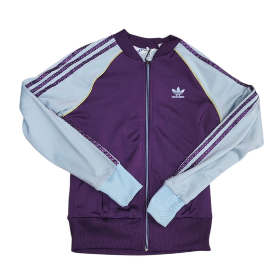 Adidas Purple Light Blue Track Top (W)
