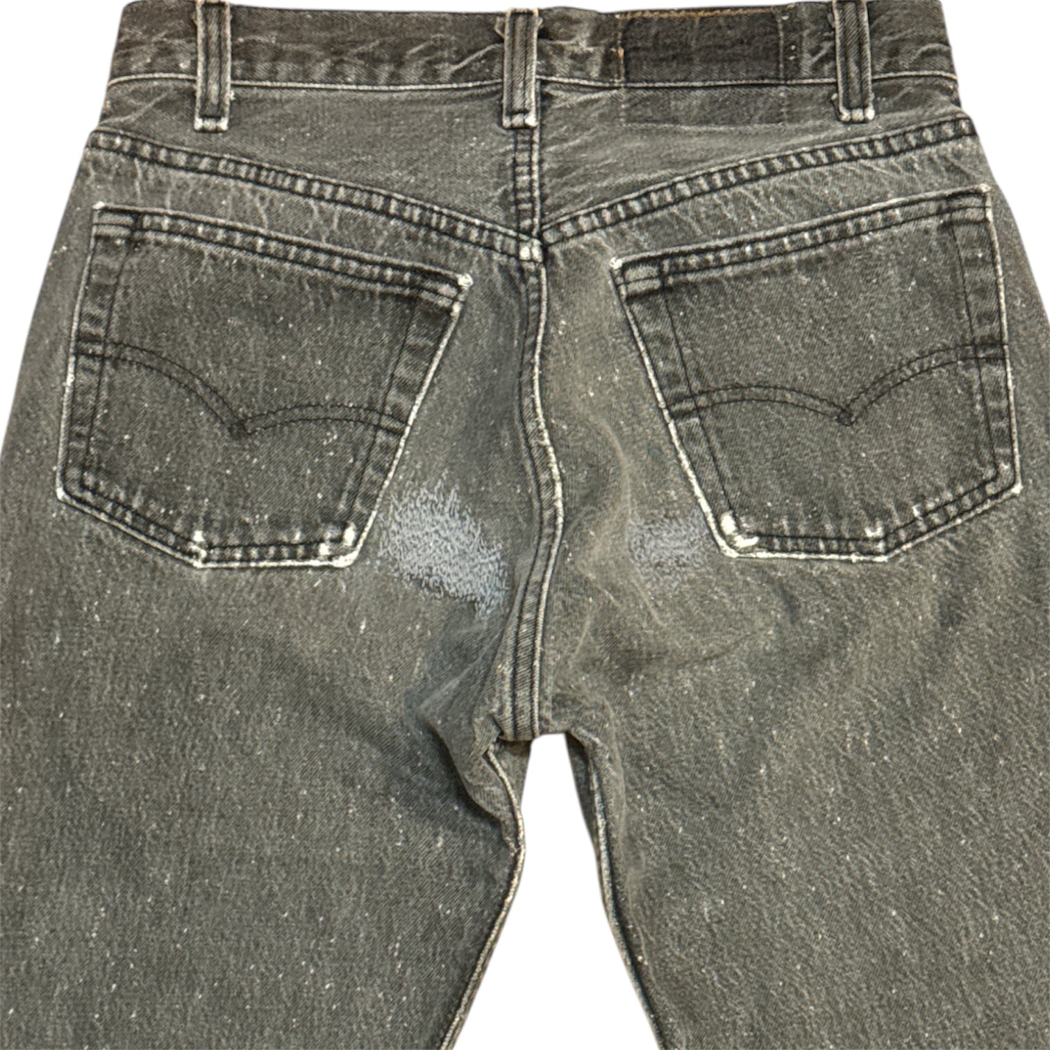 Vintage Levis Washed Grey Jeans (W28/L32)