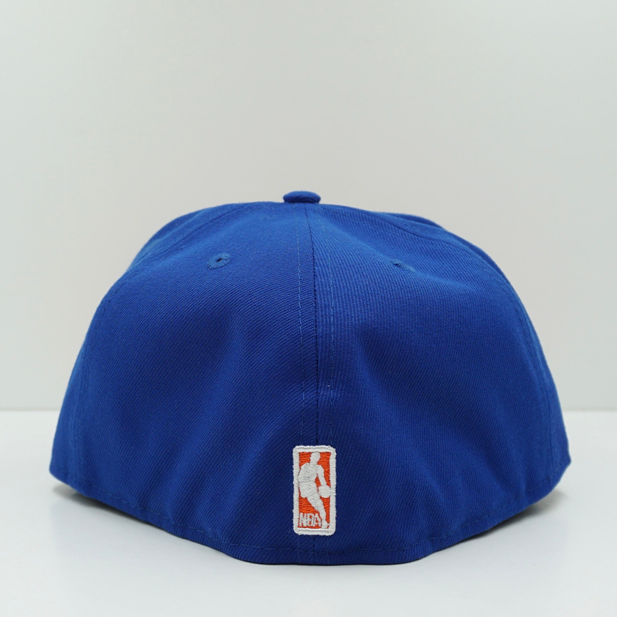 New Era New York Knicks Blue Orange Fitted Cap