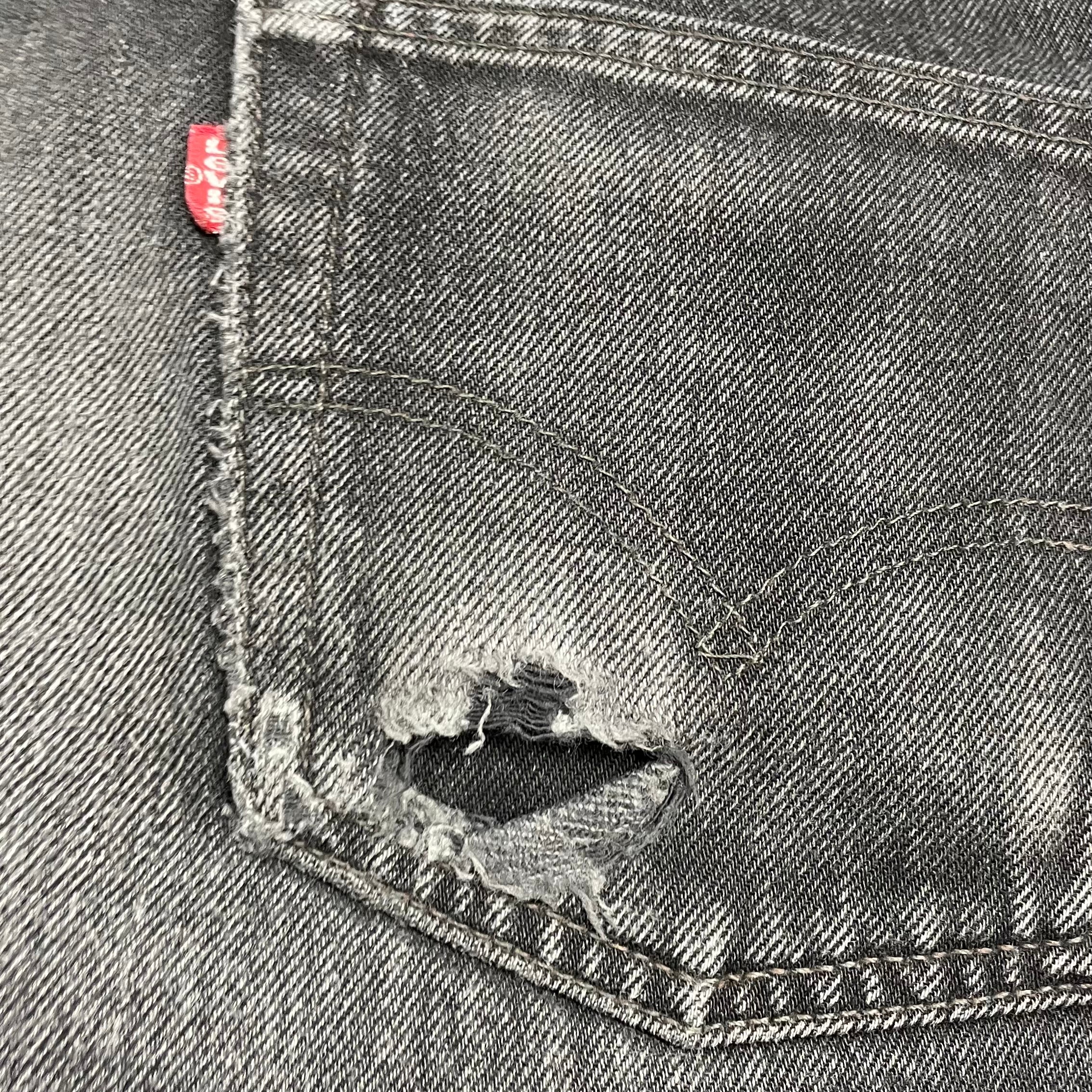 Vintage Levis Vintage Black 501 Jeans