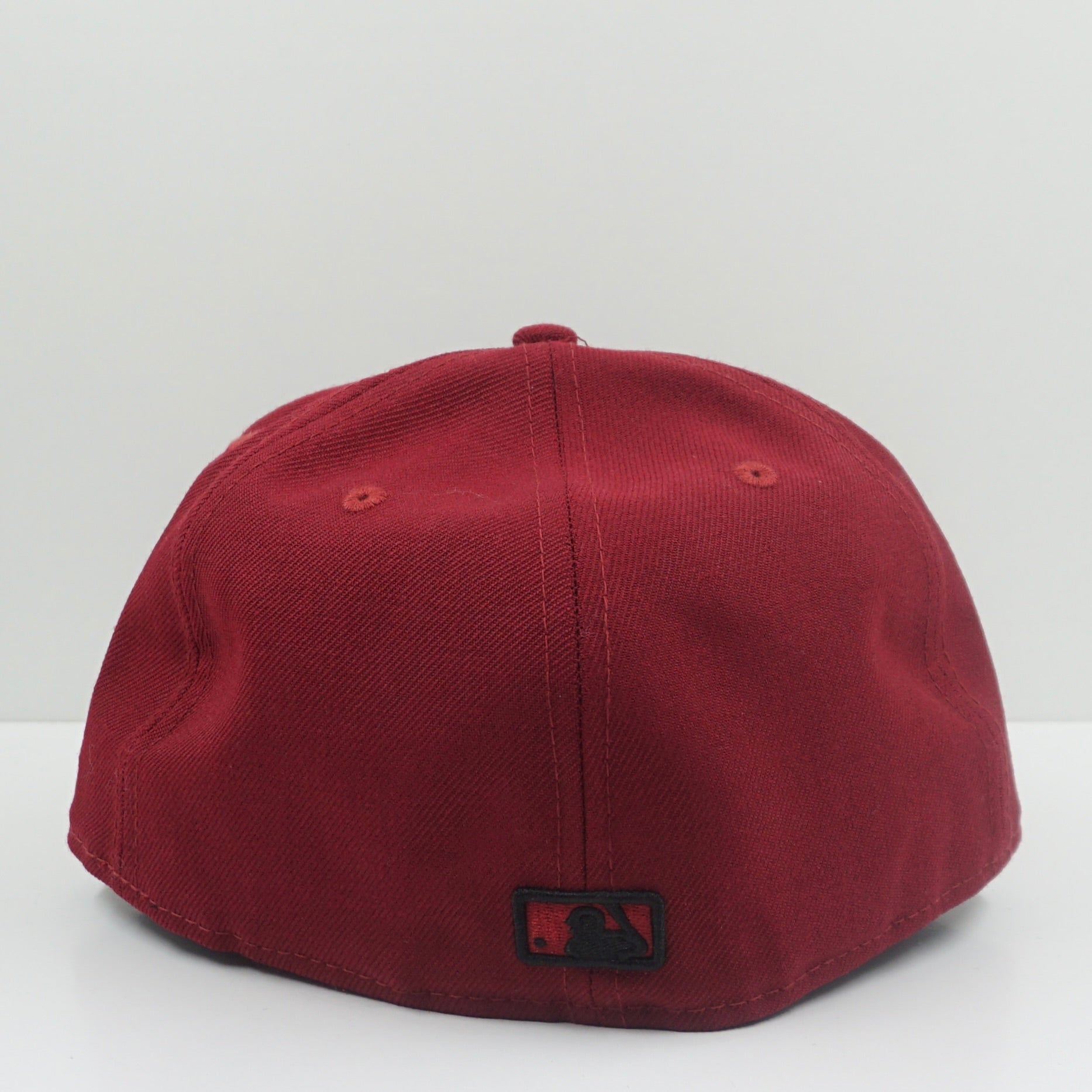 New Era New York Yankees Burgundy Black Fitted Cap