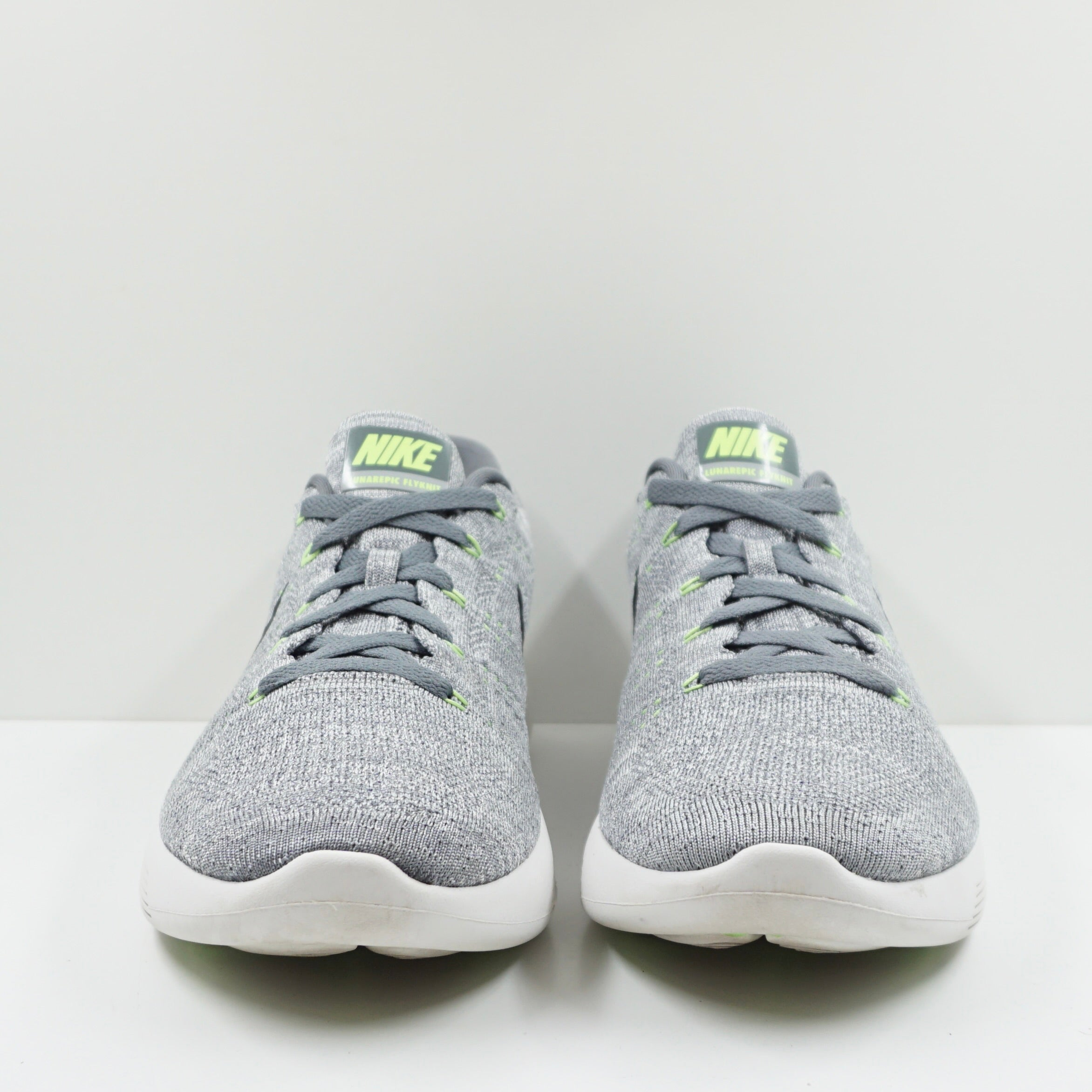Nike LunarEpic Flyknit Low Hyper Grey Volt Green