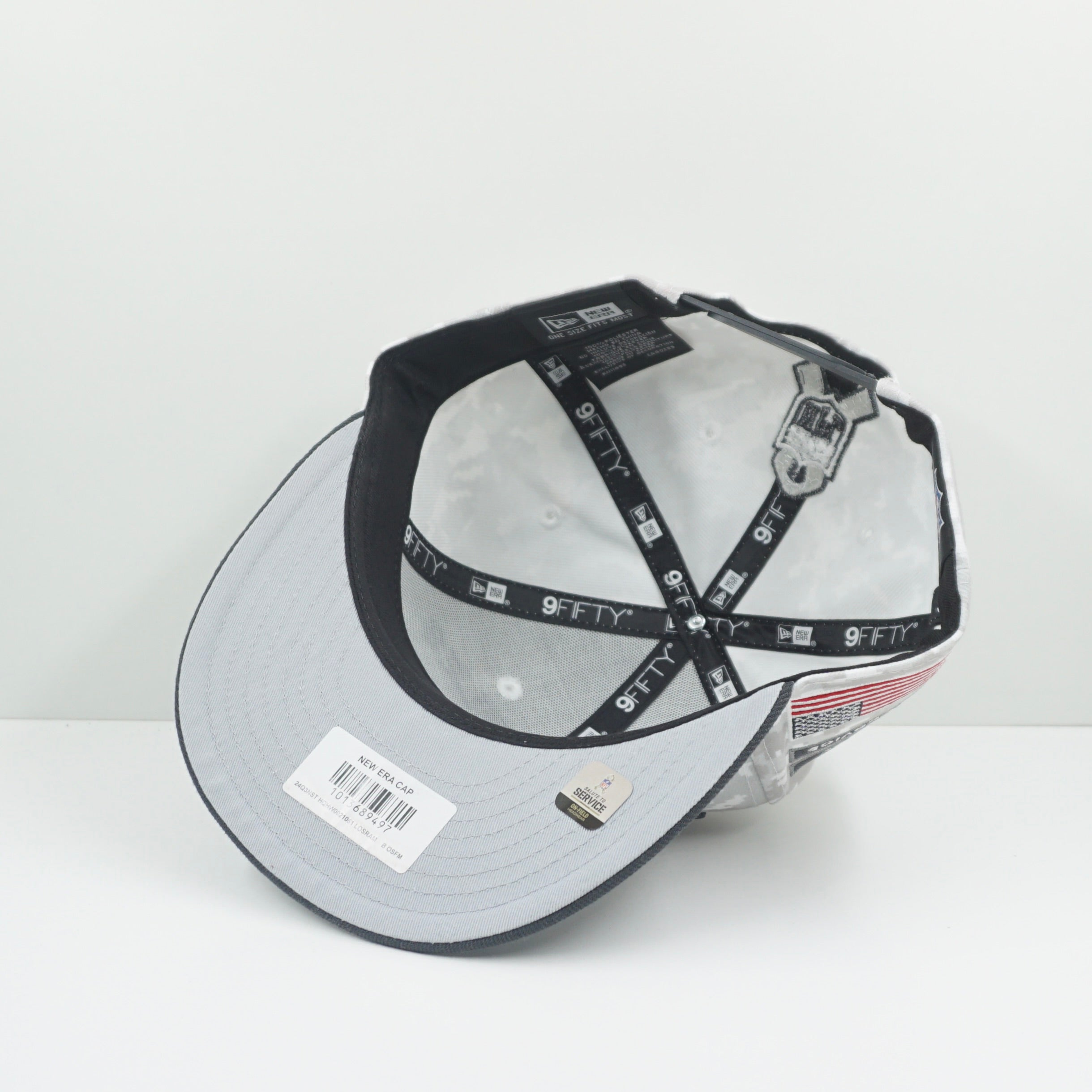 New Era Los Angeles Rams Digita Grey Camo Snapback Cap