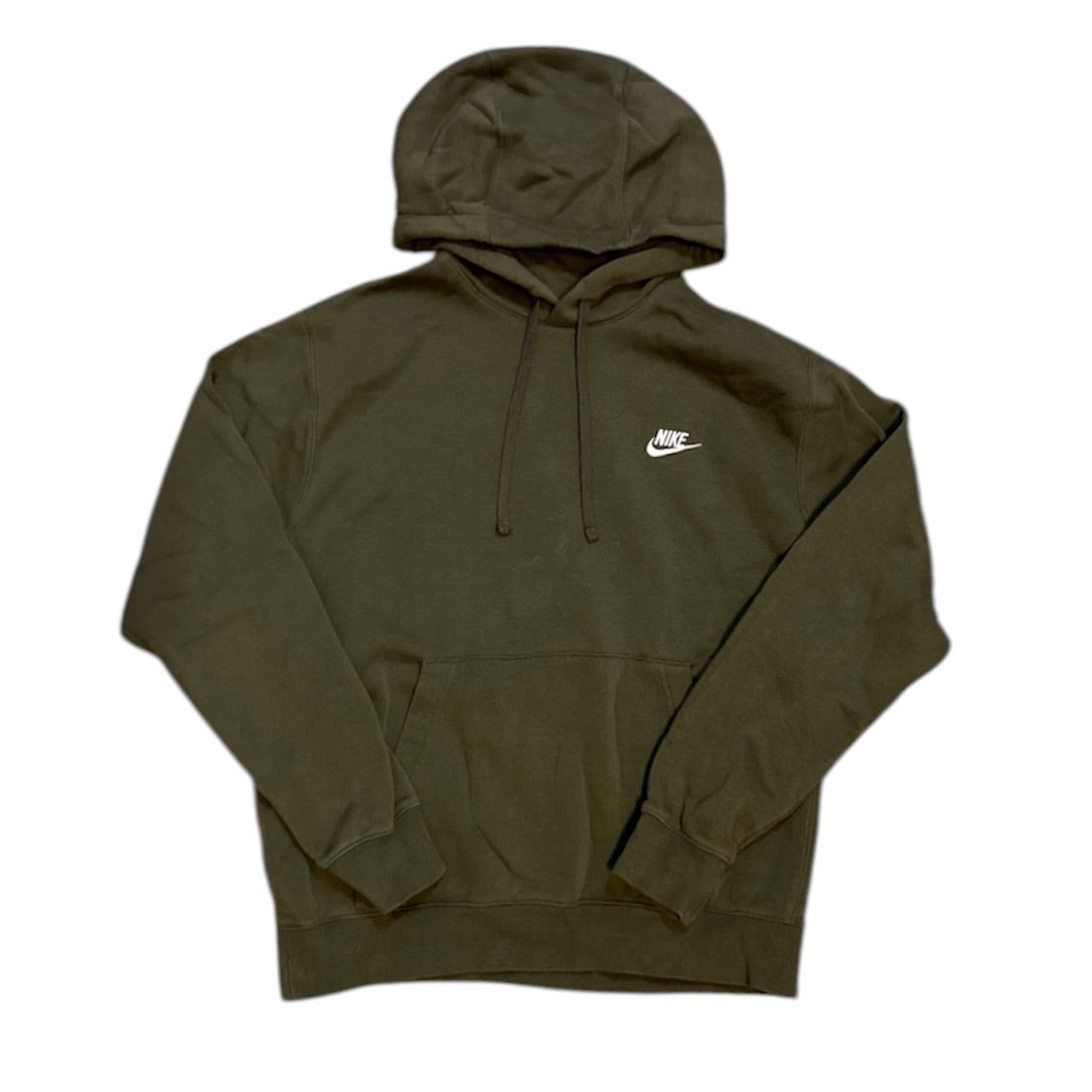 Nike Sportswear Club Fleece Pullover Hoodie Khaki