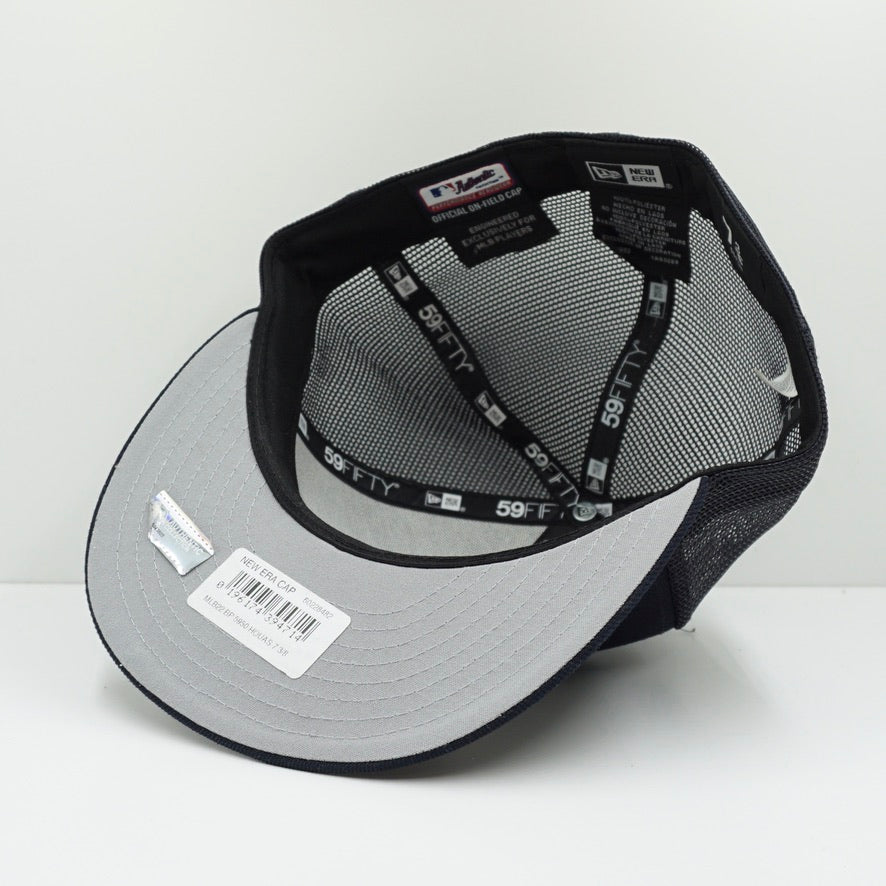 New Era Houston Astros Navy Trucker Fitted Cap