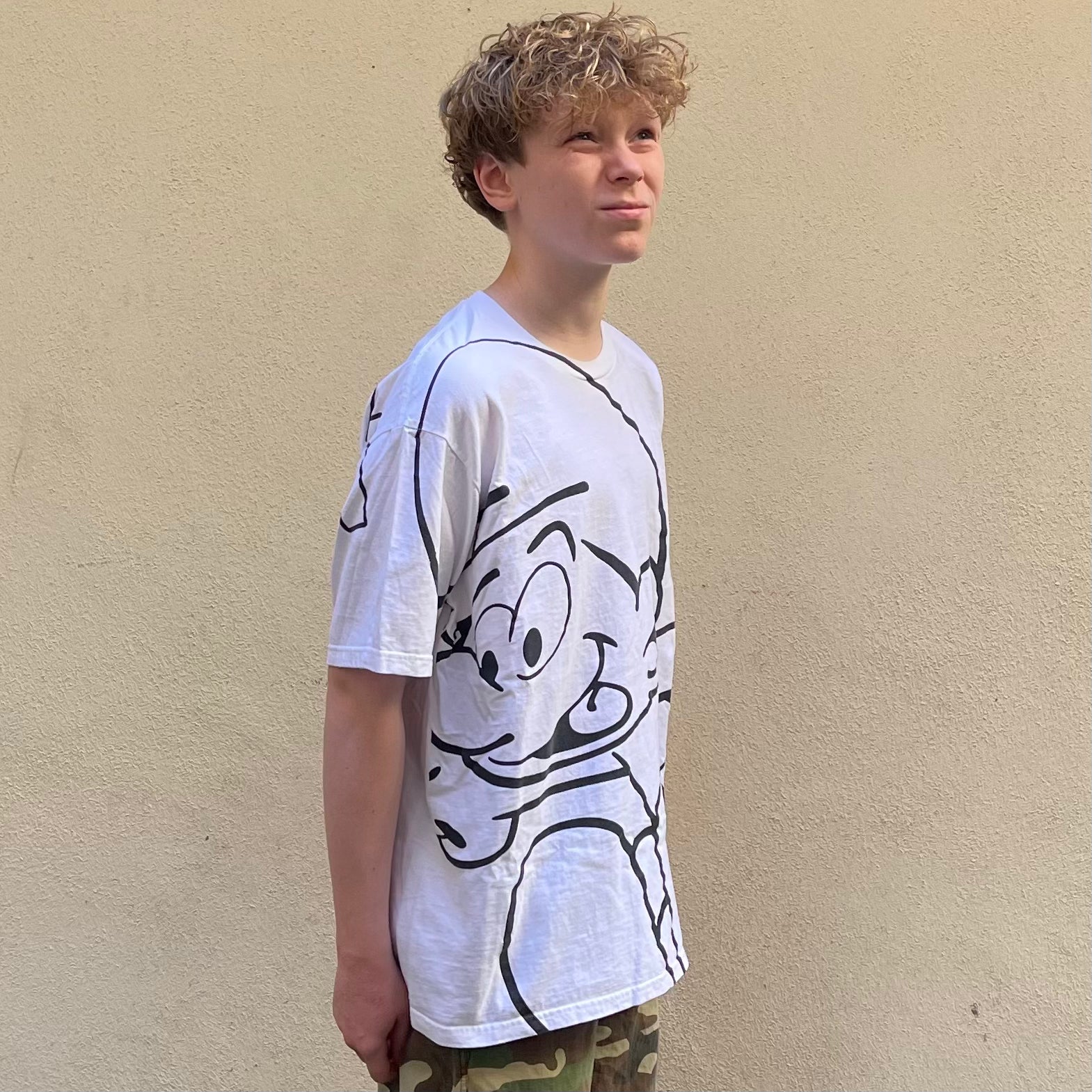 Supreme Smurfs White Tshirt