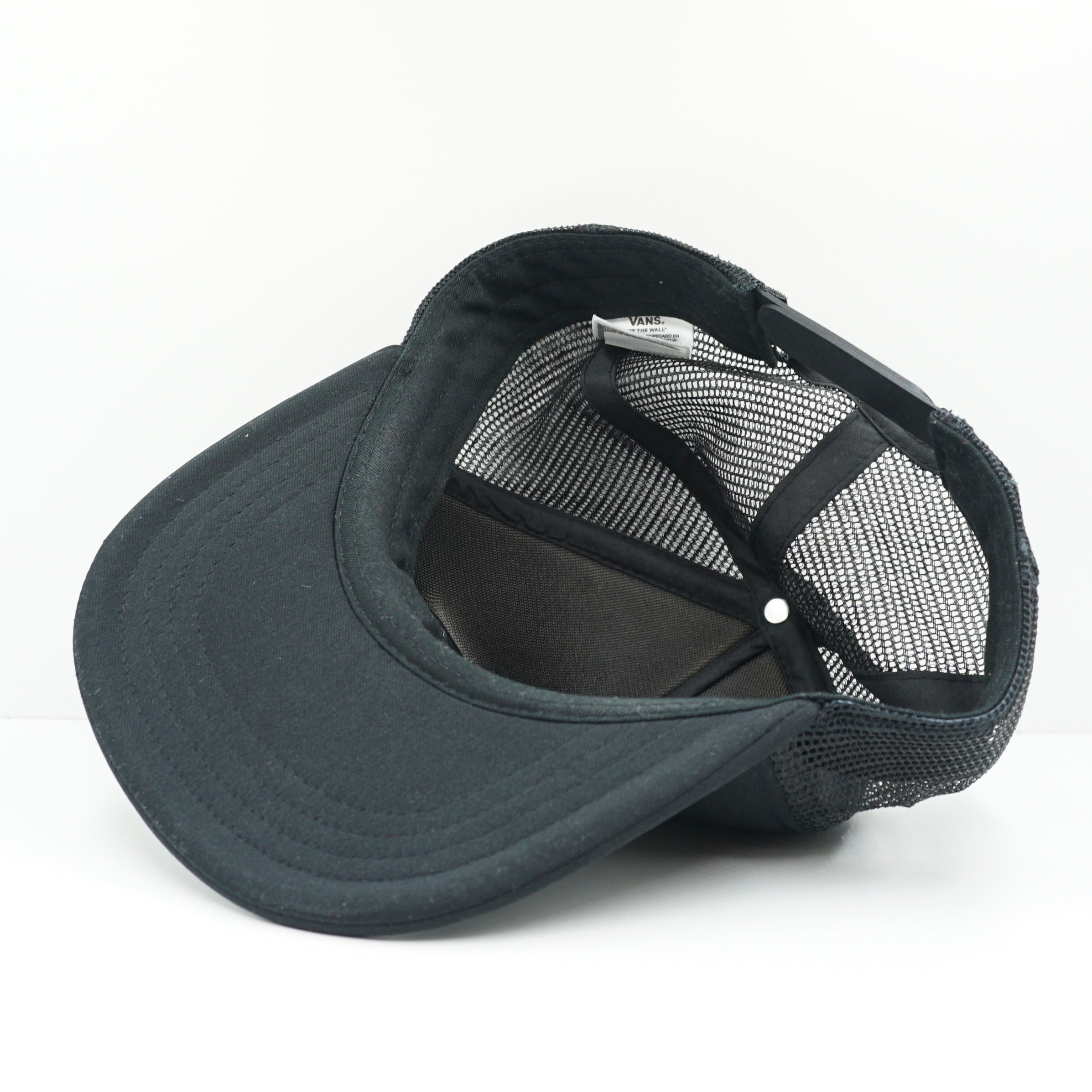 Vans Black Trucker Snapback Cap
