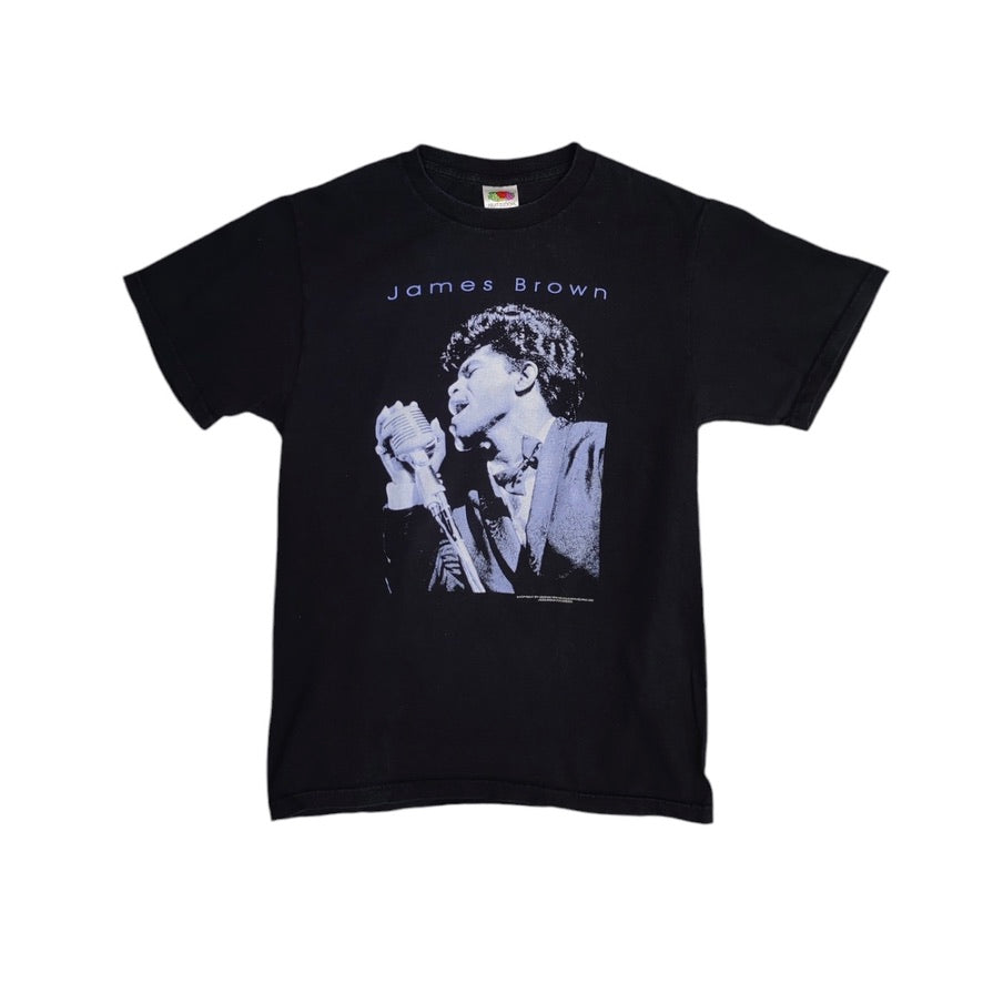 Fruit Of The Loom James Brown 2001 Black Tshirt