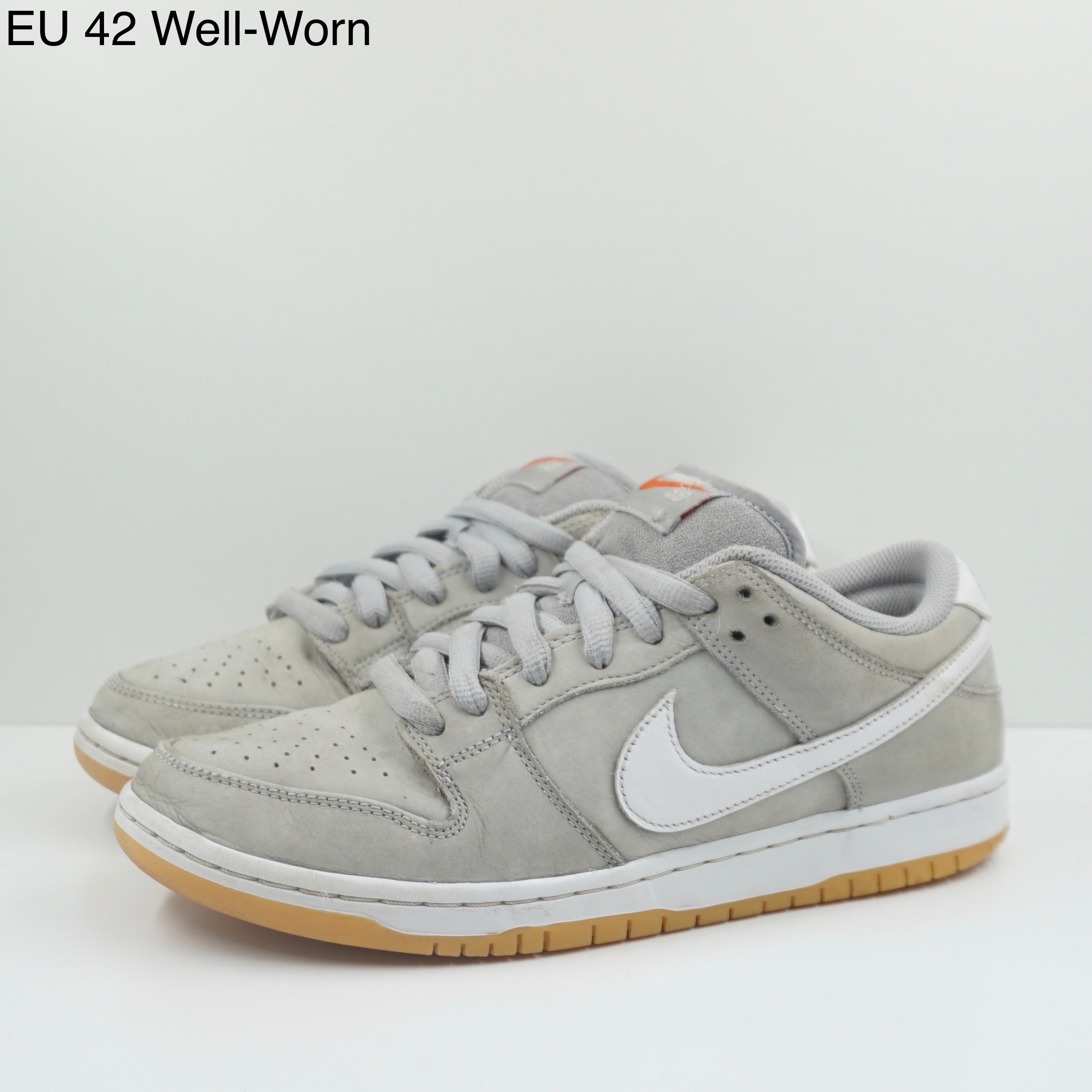 Nike SB Dunk Low Pro ISO Orange Label Wolf Grey Gum