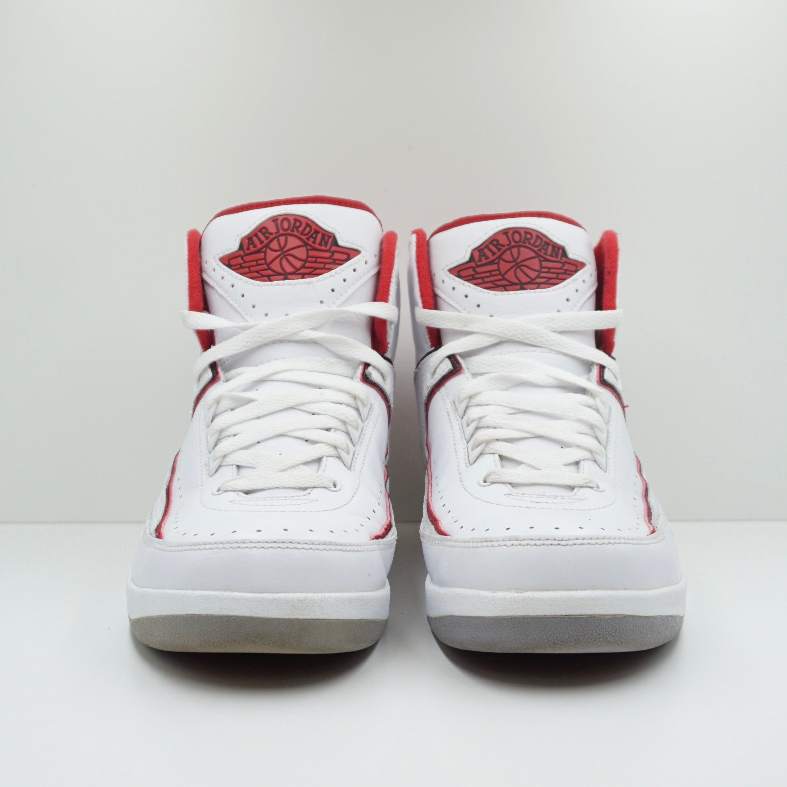 Jordan 2 Retro White Red (2014)