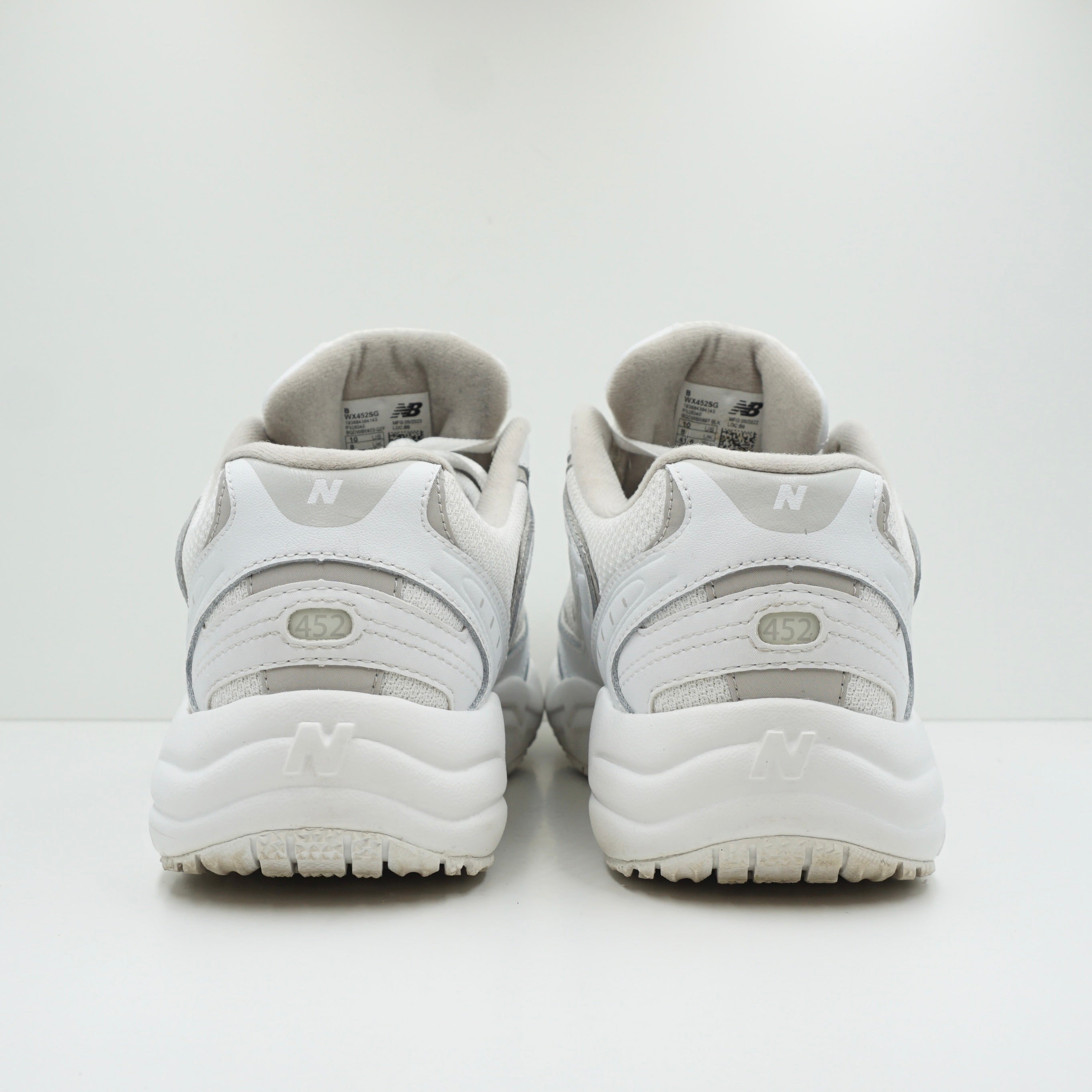 New Balance 452 White Light Cliff Grey (W)