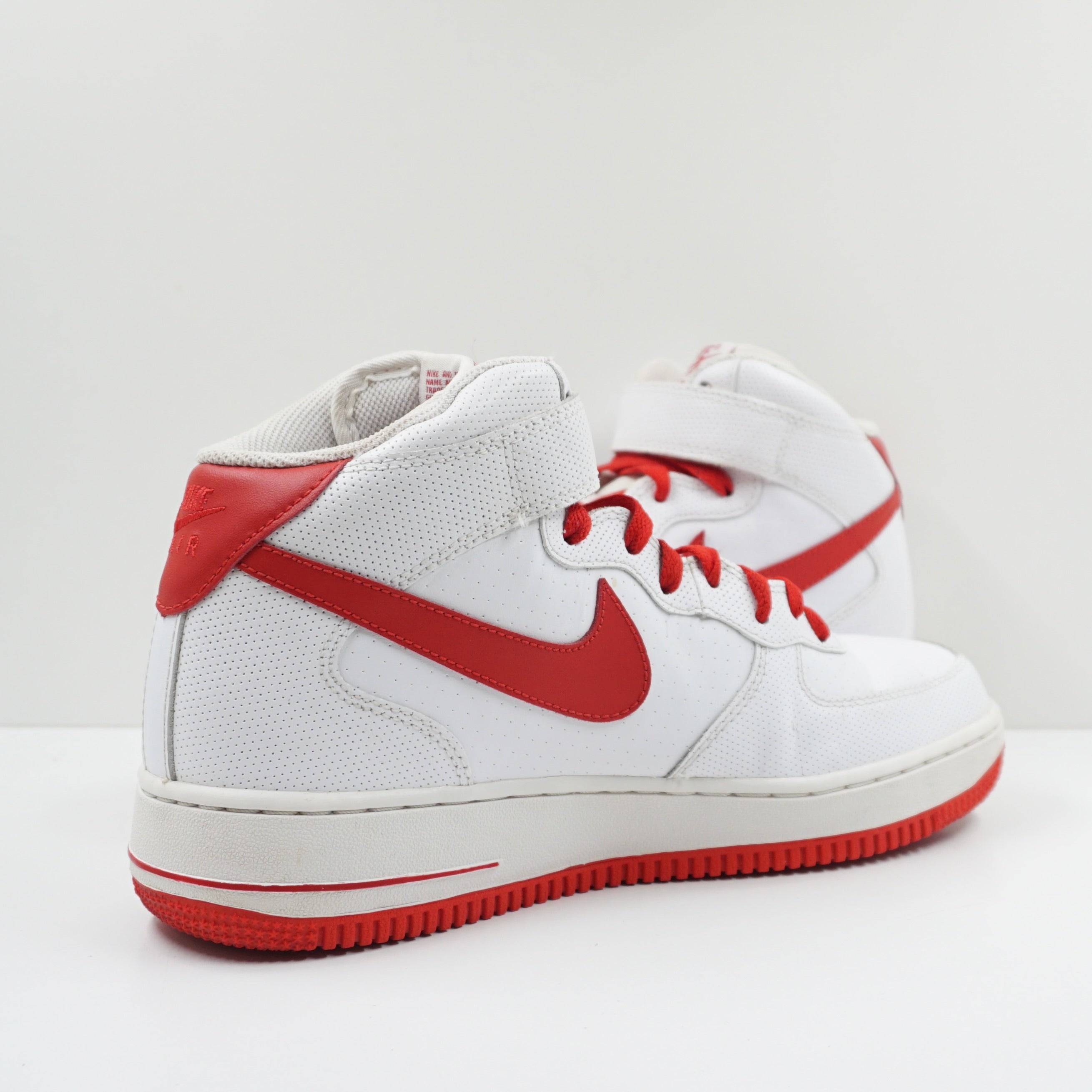 Nike Air Force 1 Mid '07 White Varsity Red