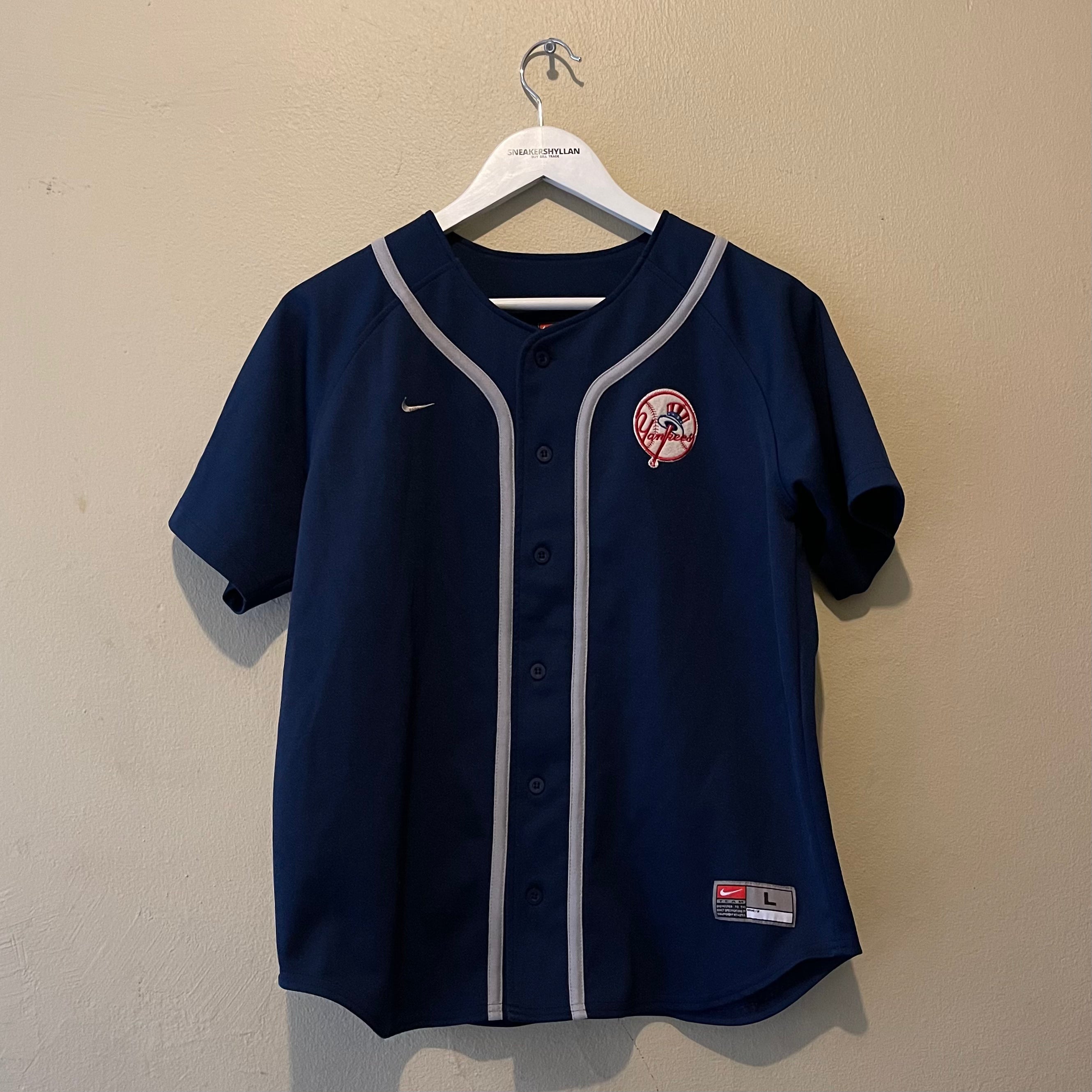 Nike New York Yankees Jeter #2 Baseball Jersey (Youth)