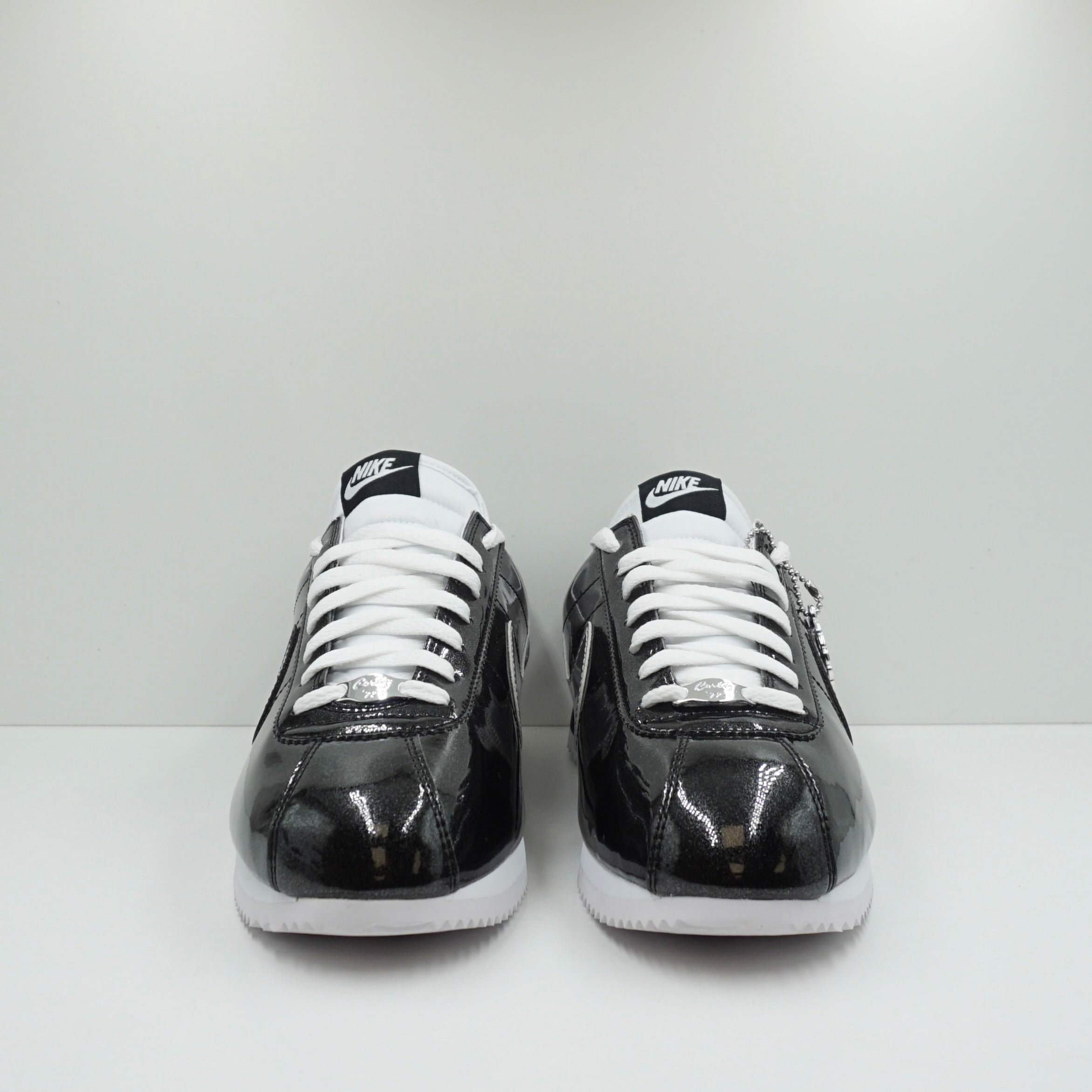 Cortez Basic Premium QS Black Metallic Silver