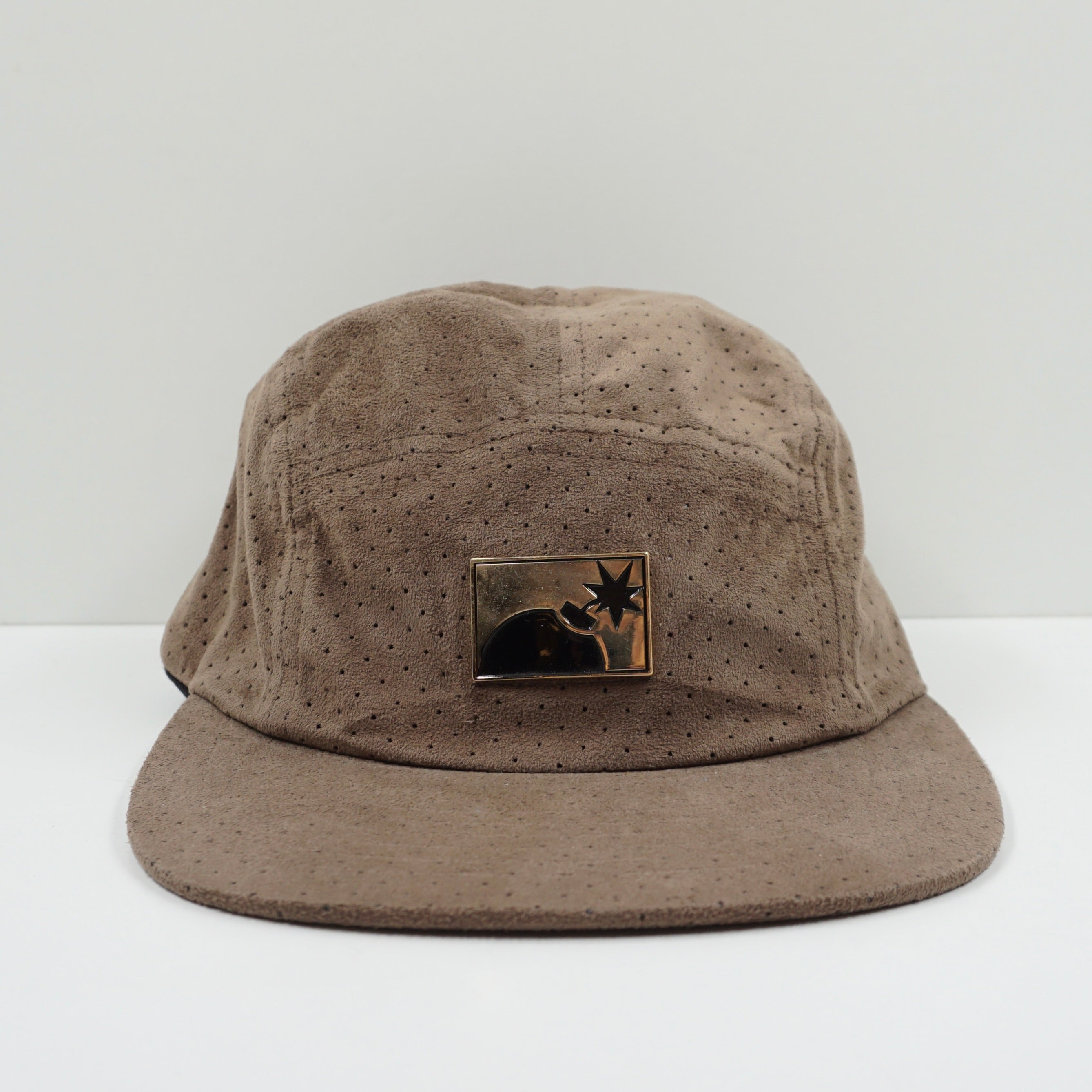 The Hundreds Bomb Badge Suede Cap