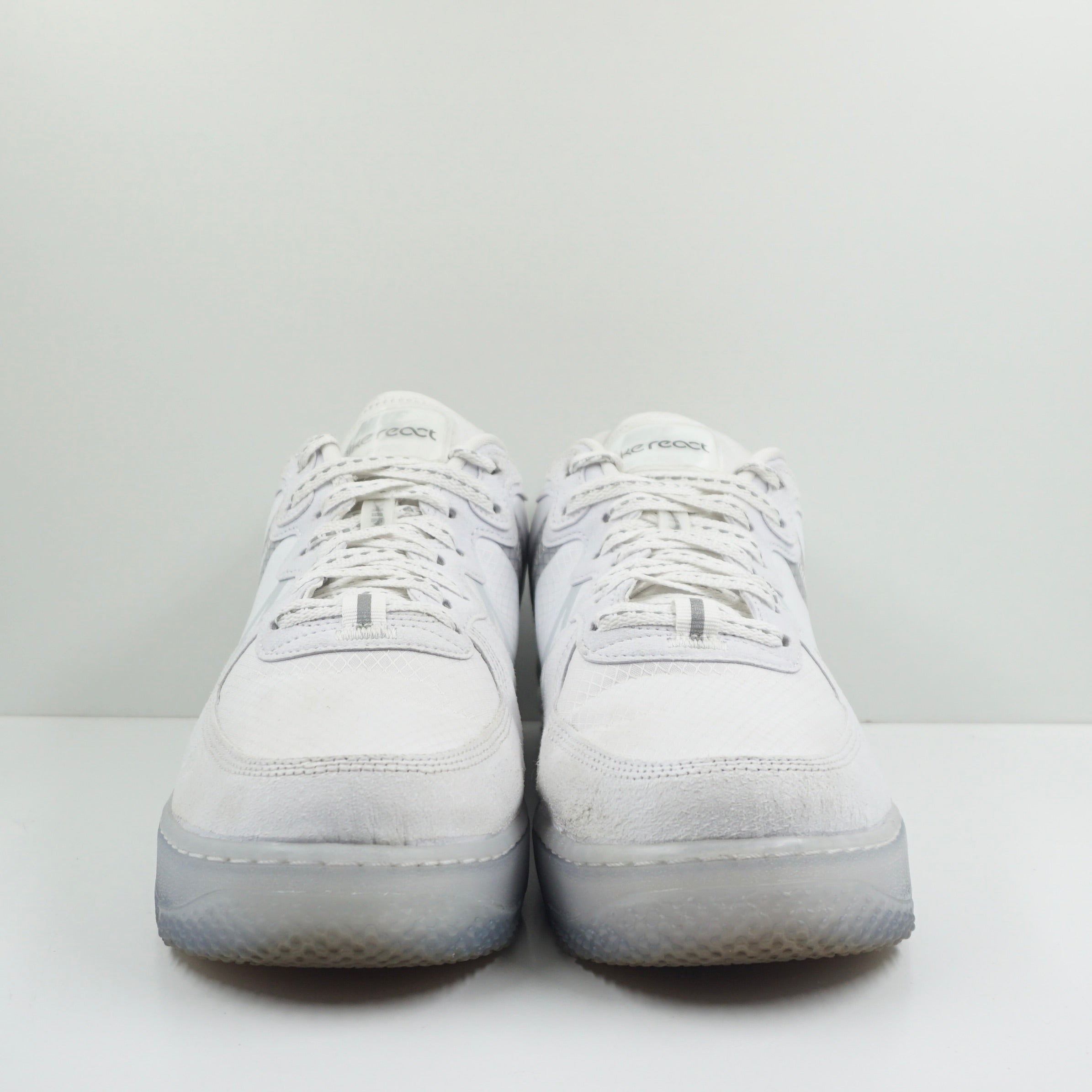 Nike Air Force 1 React White Light Bone