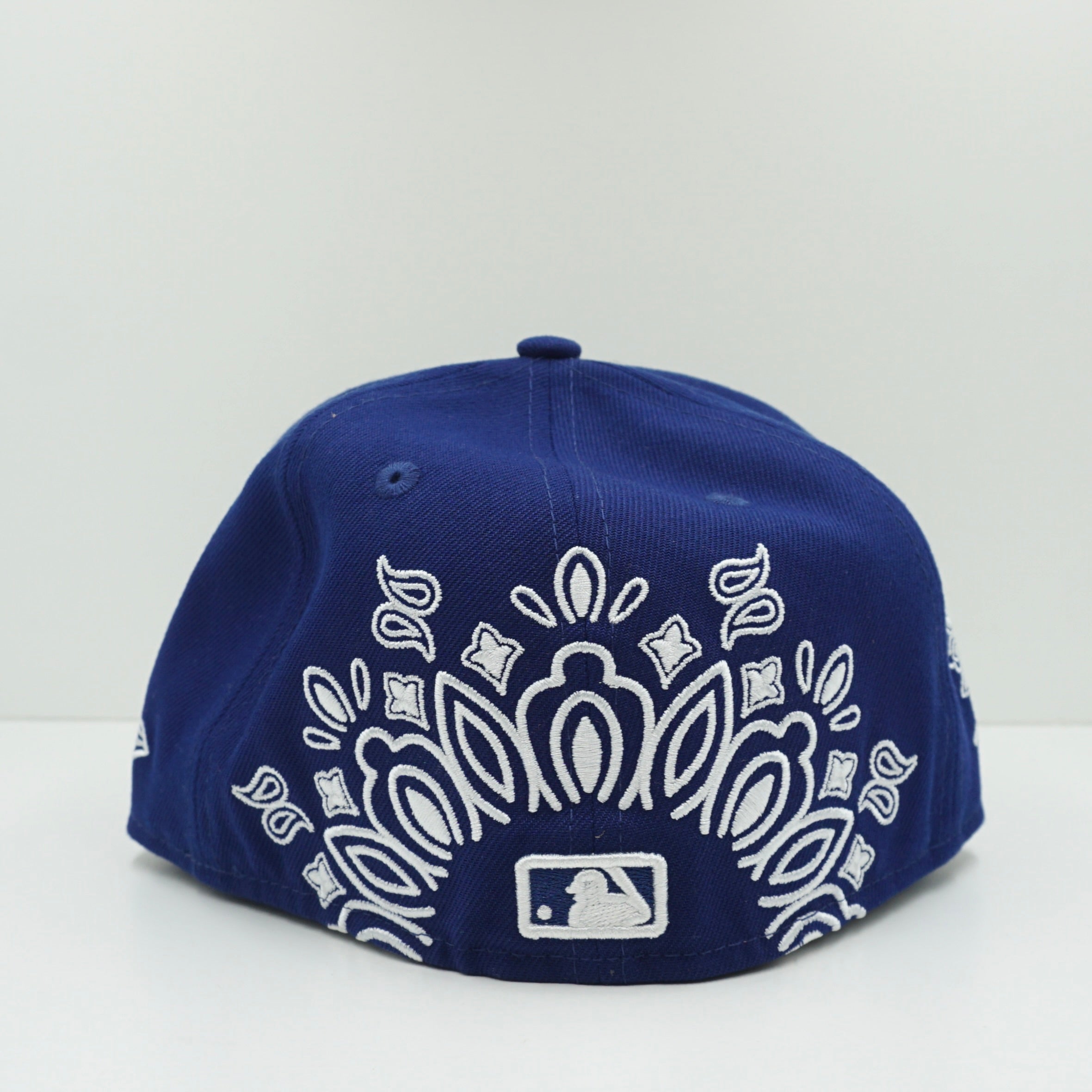 New Era Los Angeles Dodgers Bandana Blue White Fitted Cap