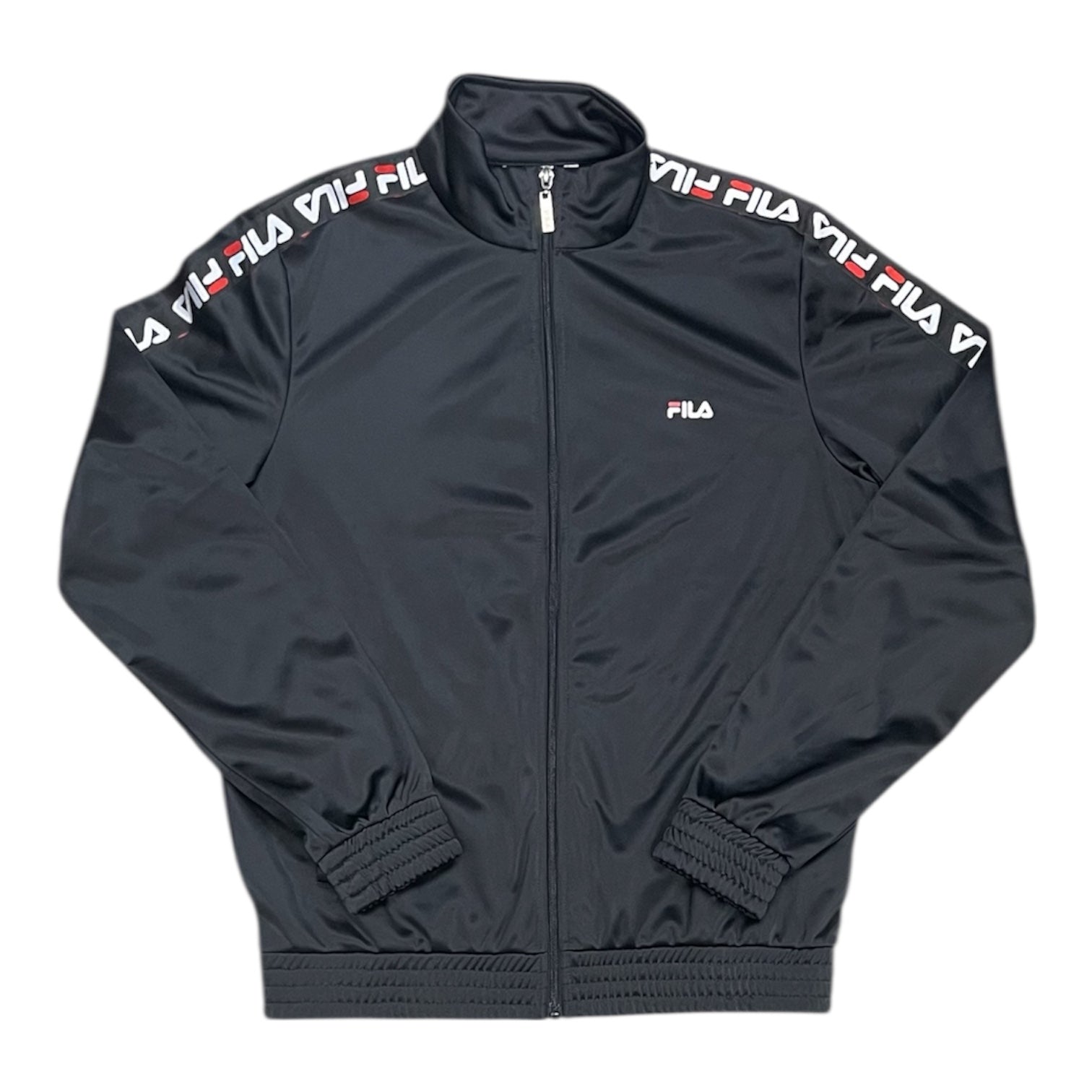 Fila Black Full Zip Track Top