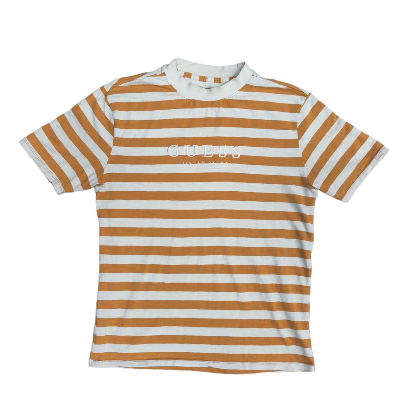 Guess Jeans Originals USA Orange Stripe Tshirt