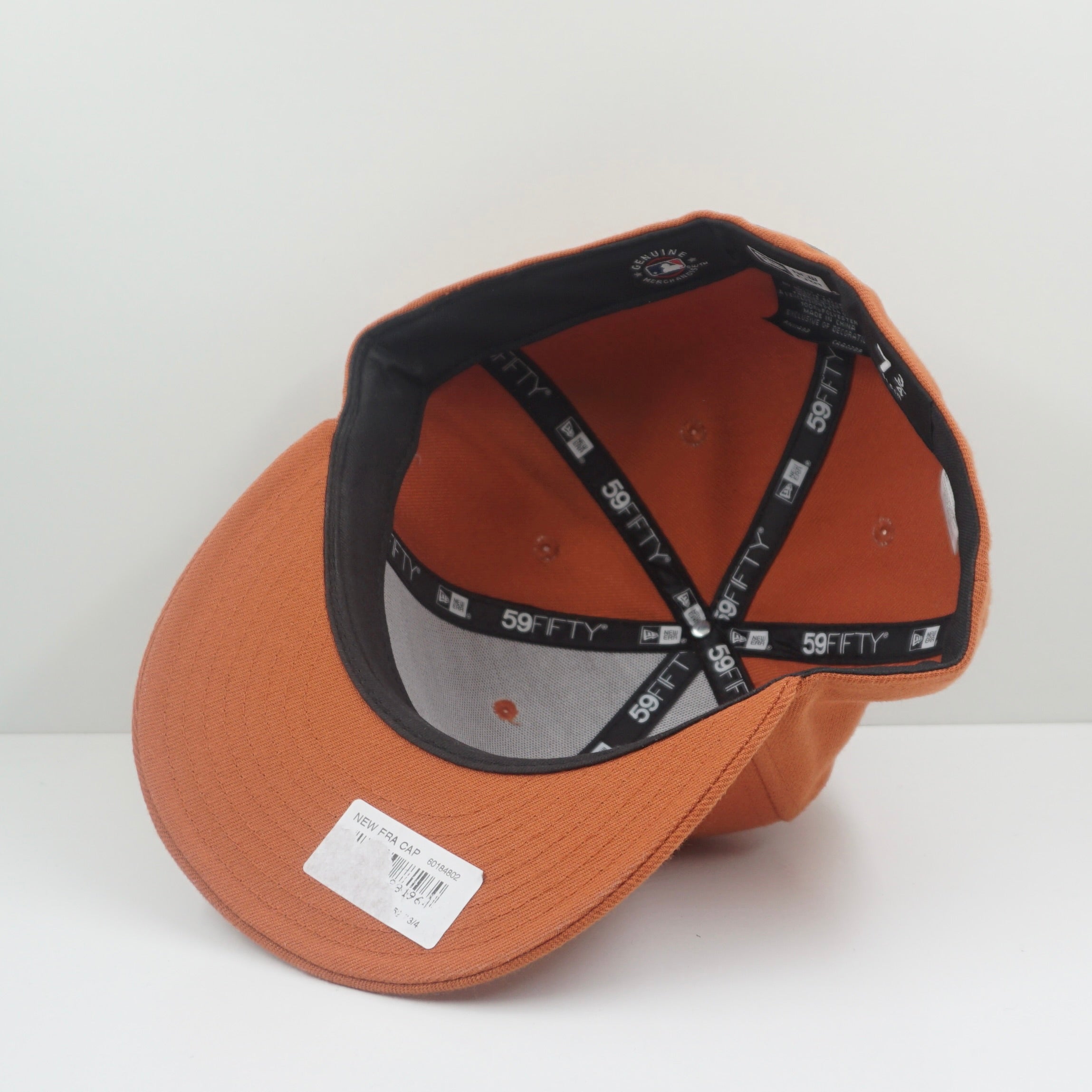 New Era New York Yankees League Essential Orange Brown Fitted Cap