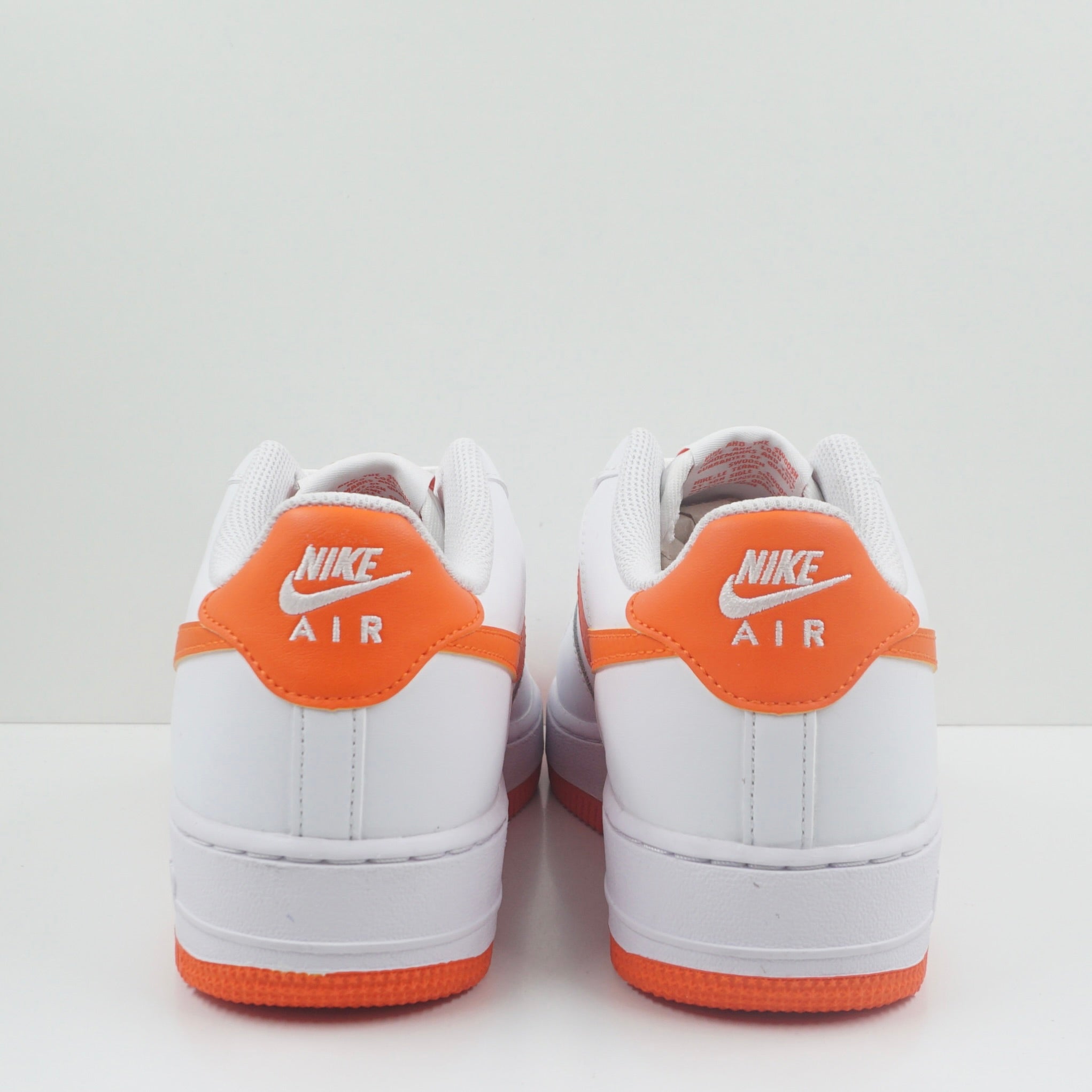 Nike Air Force 1 Low White Safety Orange (GS)
